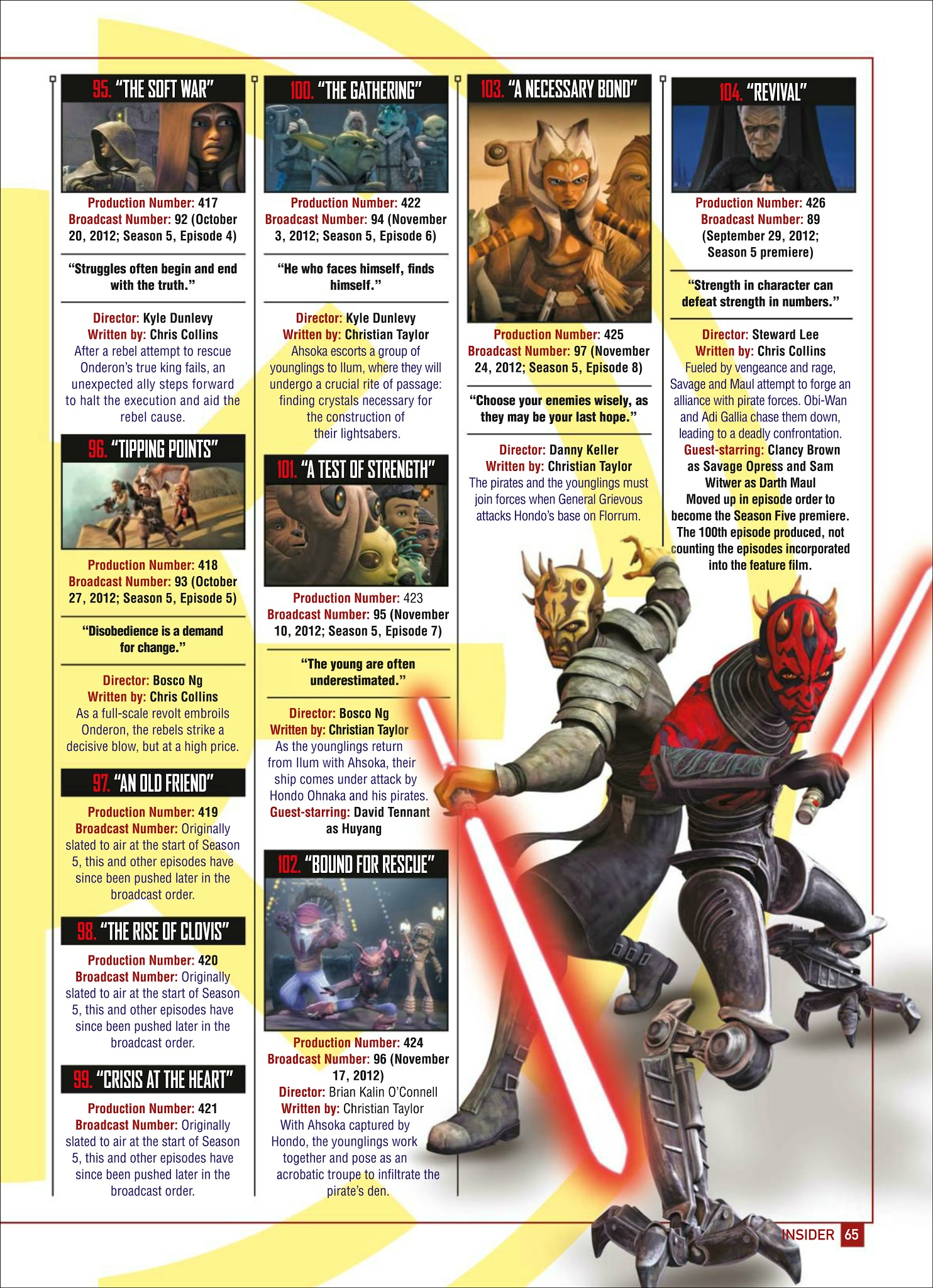 Read online Star Wars Insider 2018 Special Edition comic -  Issue # TPB - 65