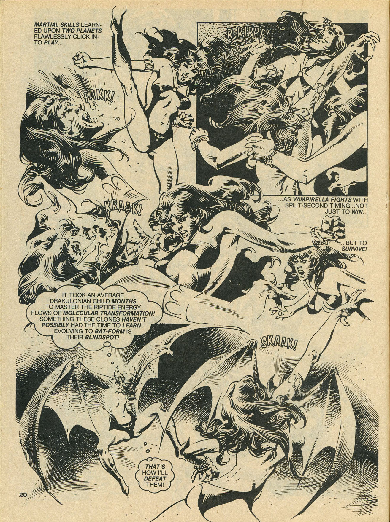Read online Vampirella (1969) comic -  Issue #95 - 20