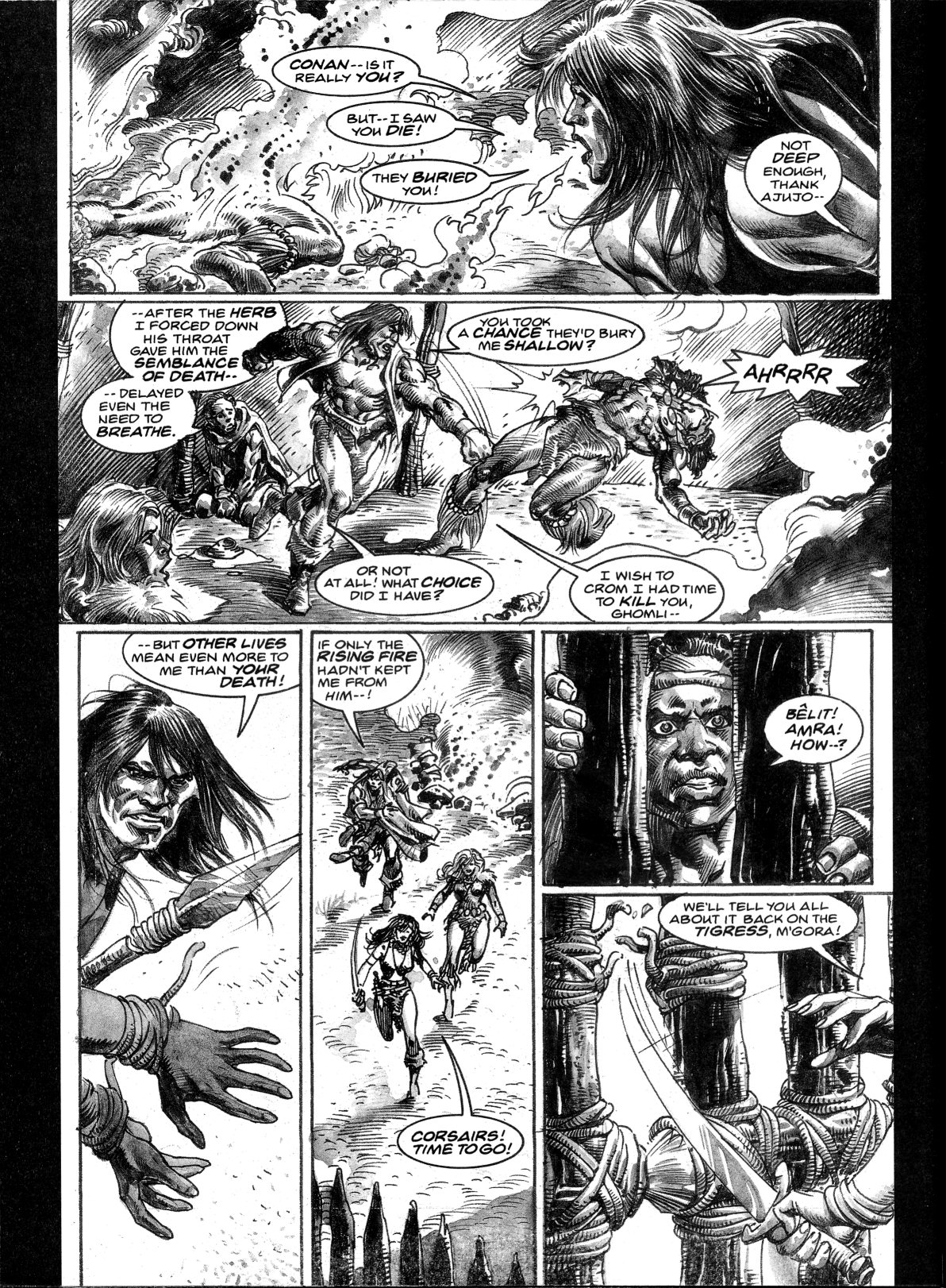 Read online Conan the Savage comic -  Issue #3 - 34