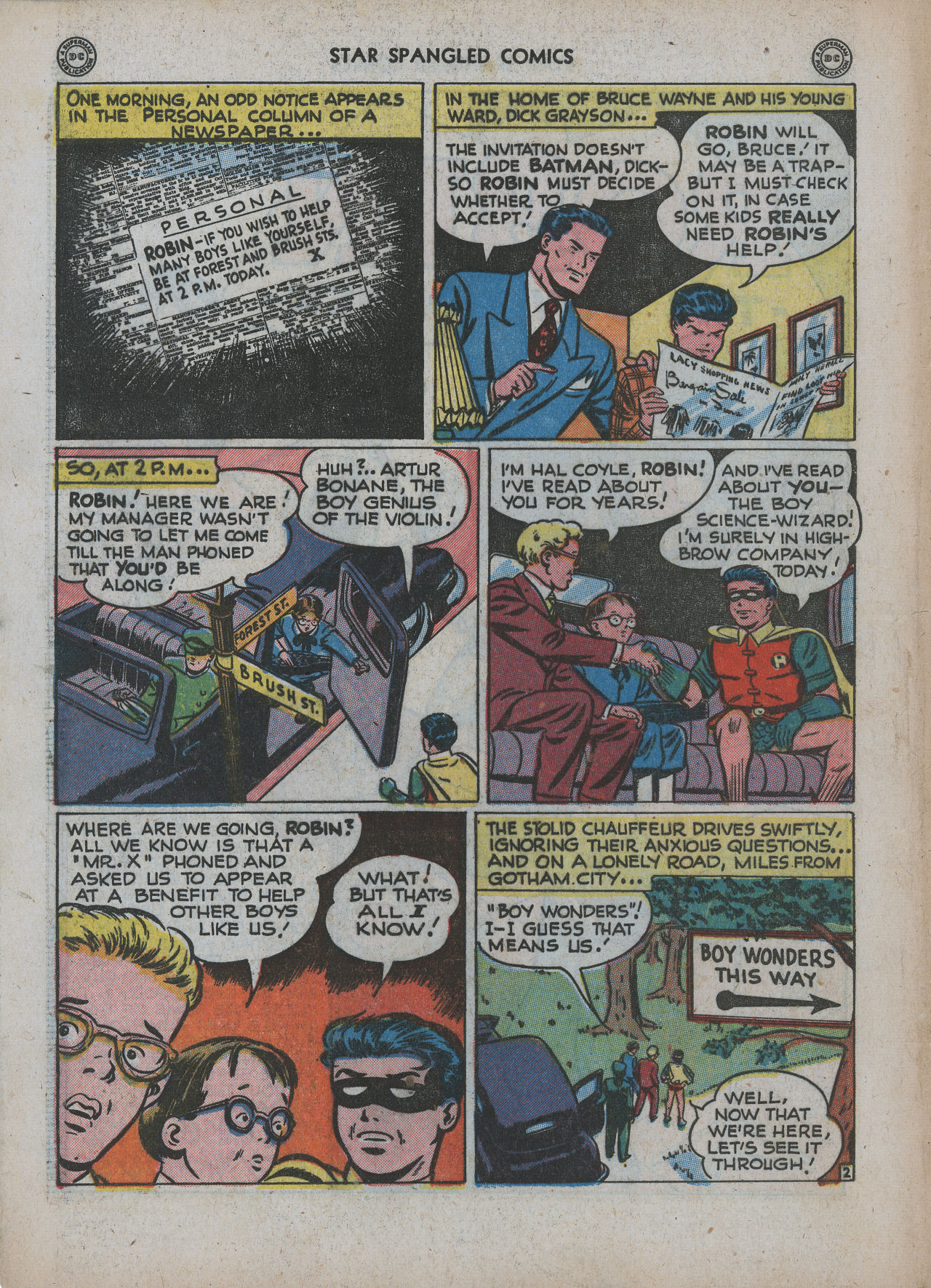 Read online Star Spangled Comics comic -  Issue #67 - 4