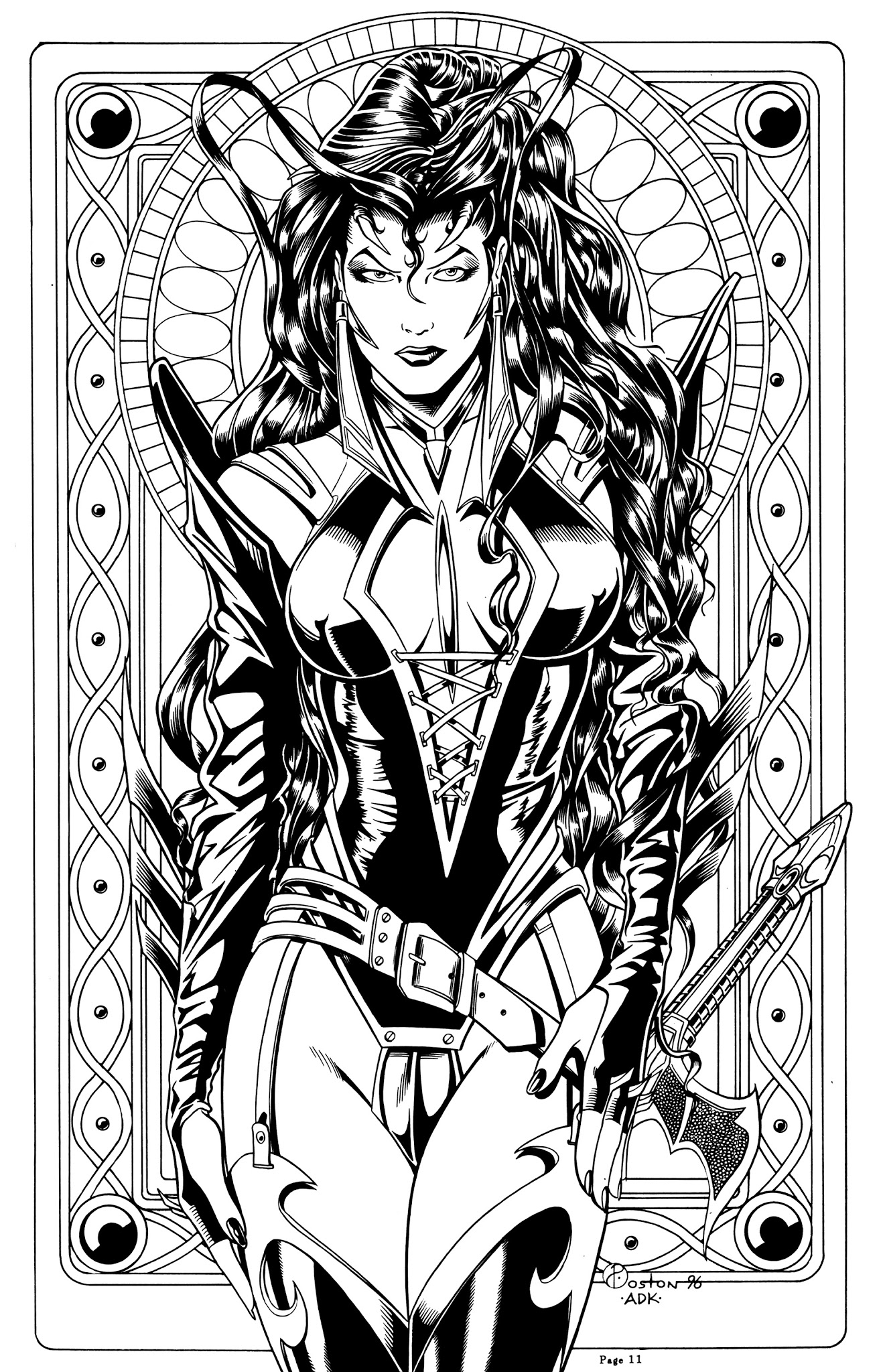 Read online Vampress Luxura Leather Special comic -  Issue # Full - 13