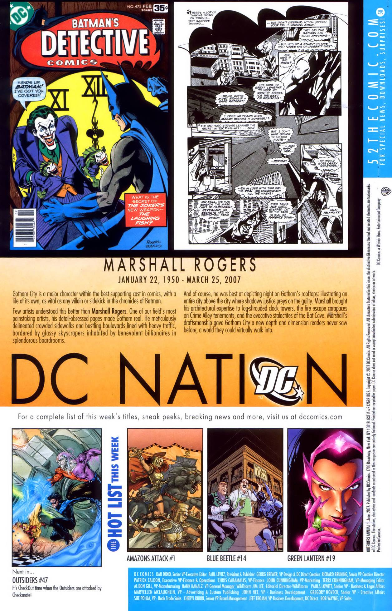 Read online Outsiders (2003) comic -  Issue # _Annual 1 - 41