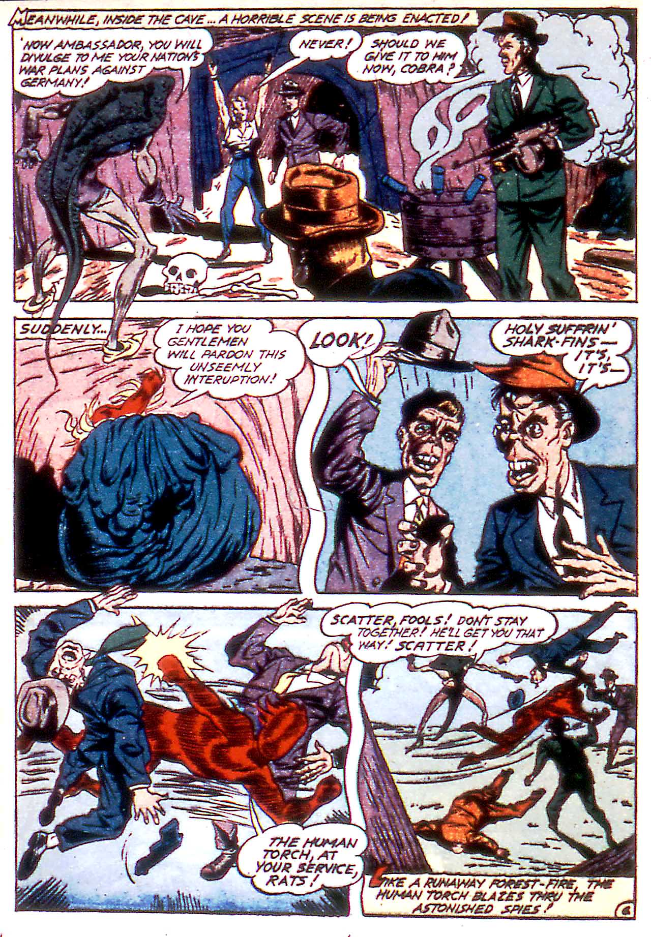 Read online Captain America Comics comic -  Issue #21 - 28