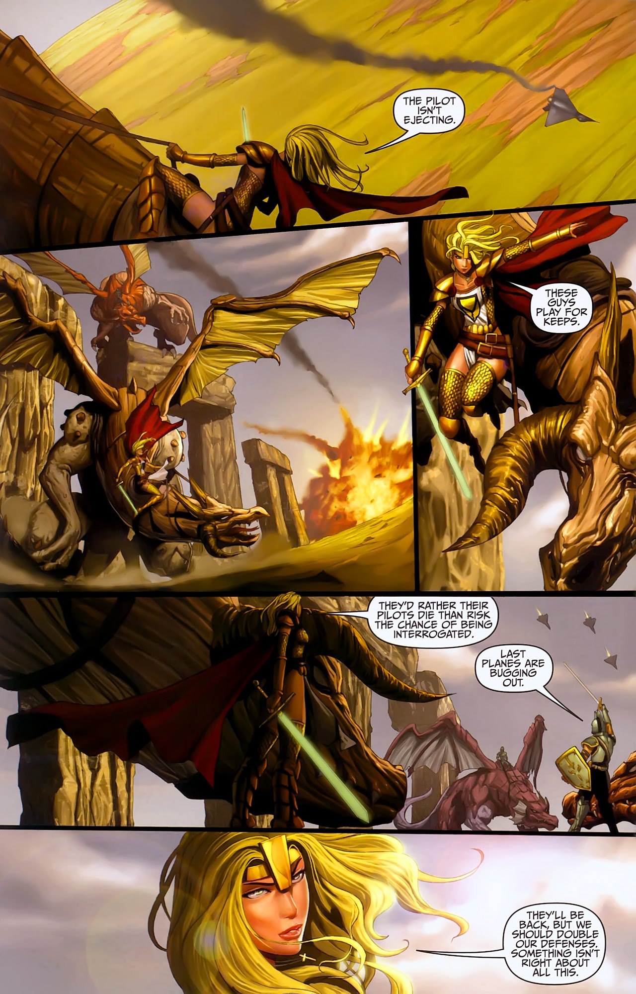 Read online Pilot Season 2008 comic -  Issue # Lady Pendragon - 12