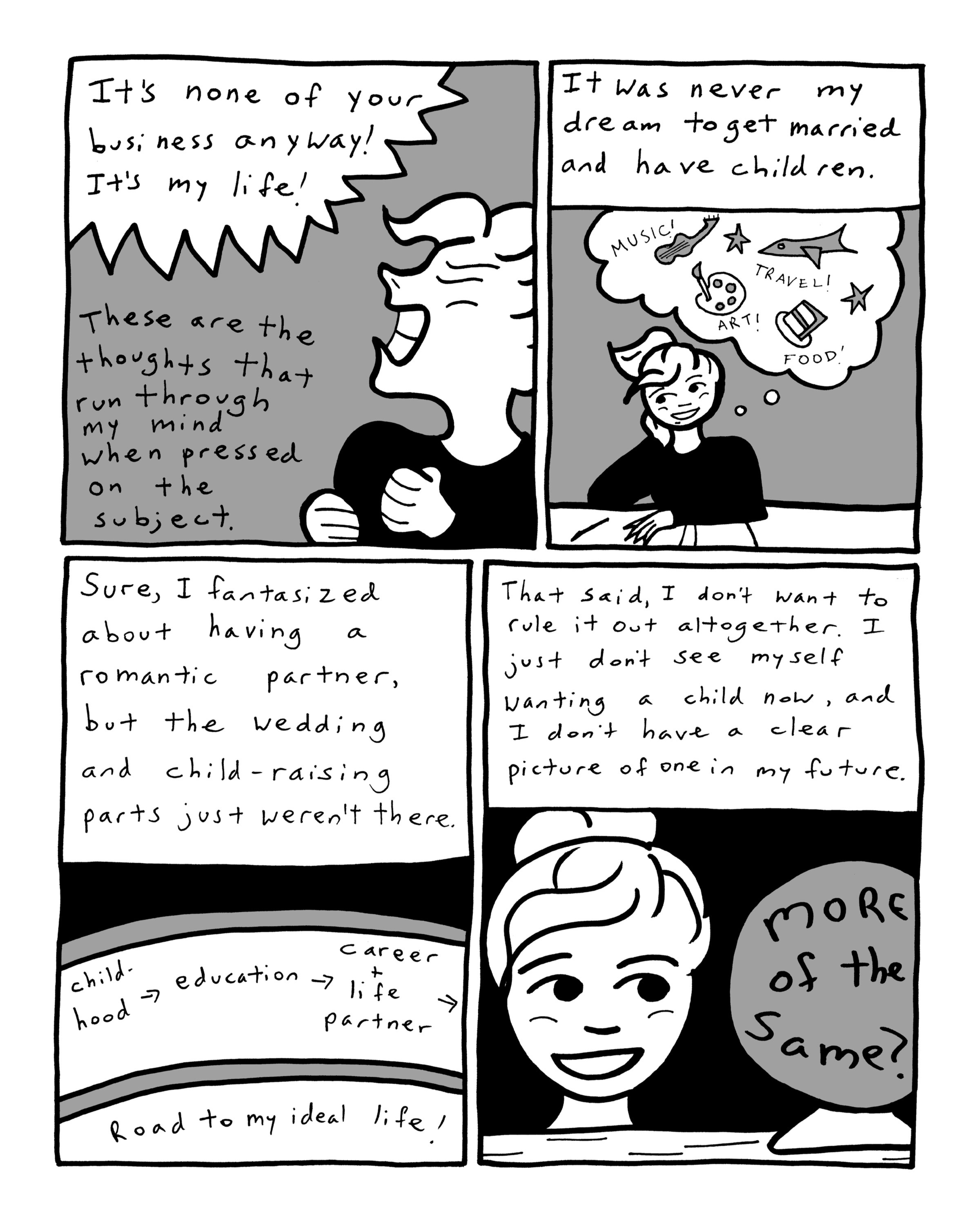 Read online The Big Feminist BUT: Comics About Women comic -  Issue # TPB (Part 1) - 55