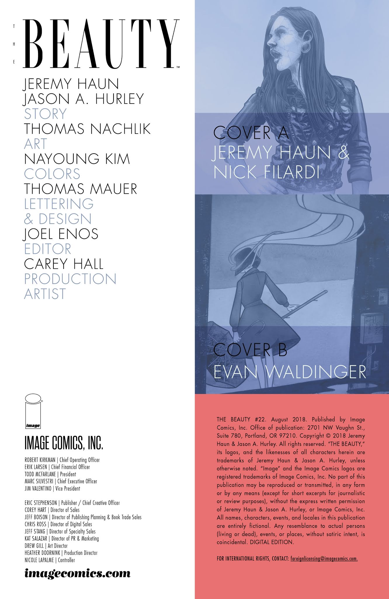 Read online The Beauty comic -  Issue #22 - 2