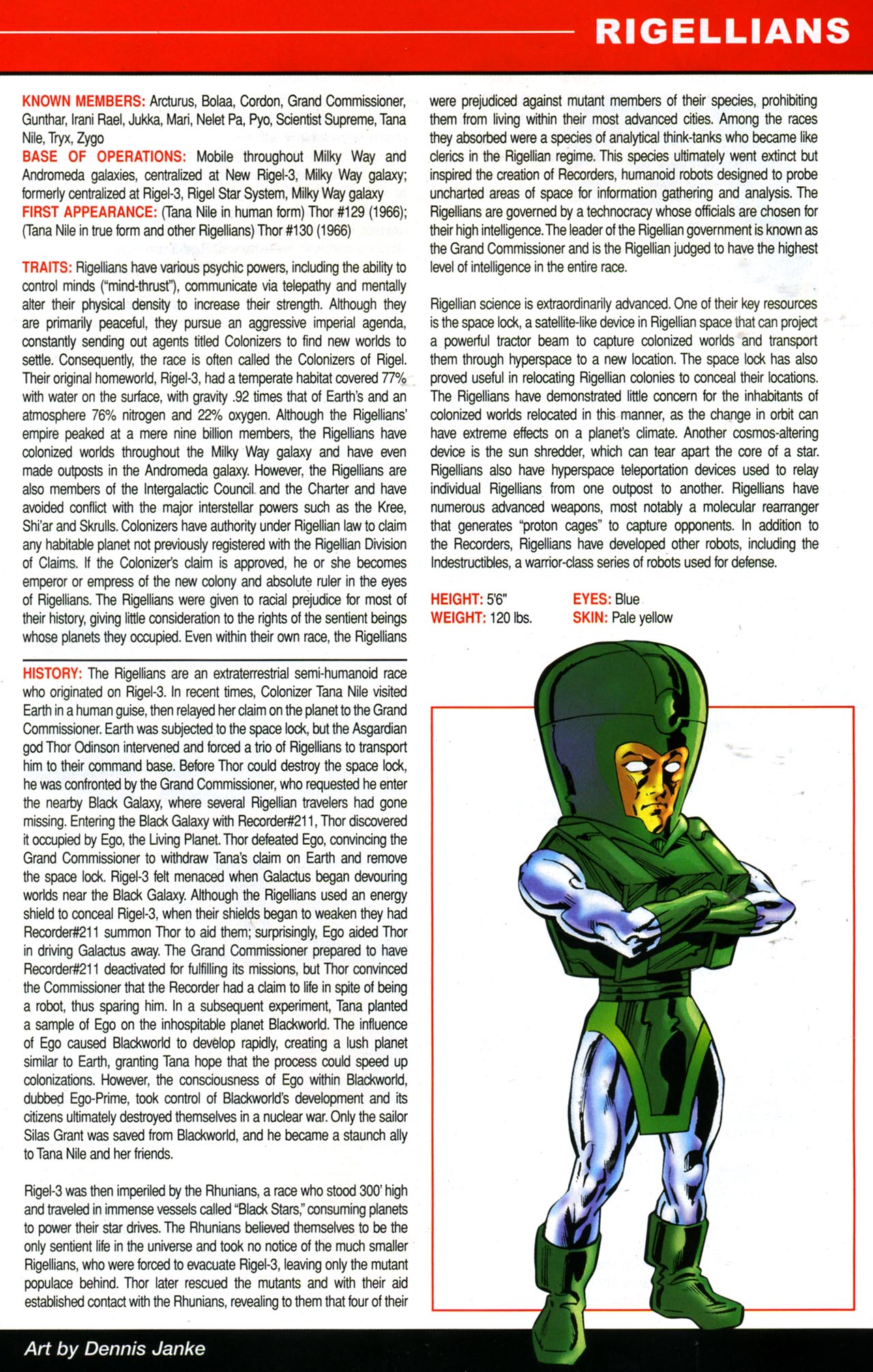 Read online Official Handbook of the Marvel Universe A To Z Update comic -  Issue #3 - 45