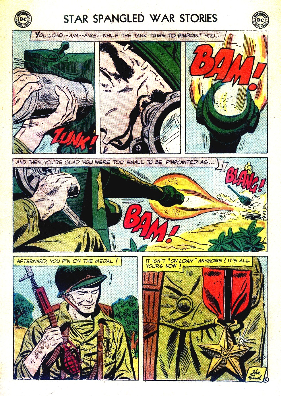 Read online Star Spangled War Stories (1952) comic -  Issue #49 - 33