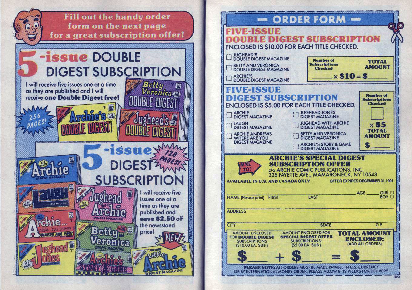 Read online Archie...Archie Andrews, Where Are You? Digest Magazine comic -  Issue #78 - 10