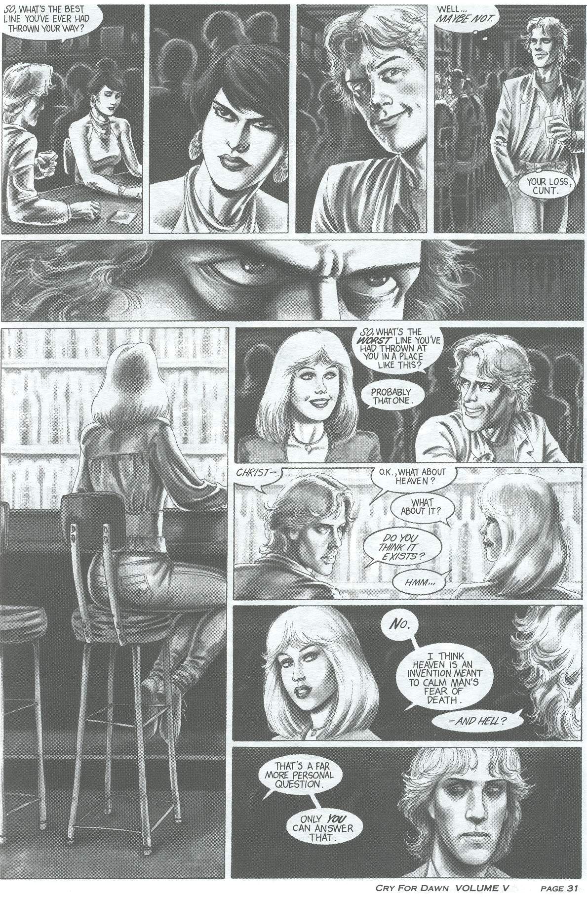 Read online Cry for Dawn comic -  Issue #5 - 33