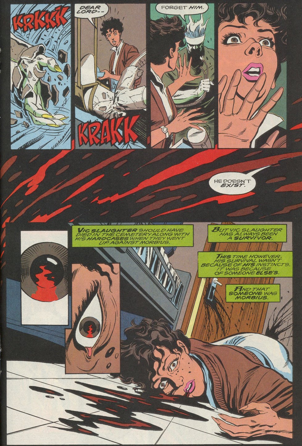 Read online Morbius: The Living Vampire (1992) comic -  Issue #9 - 14