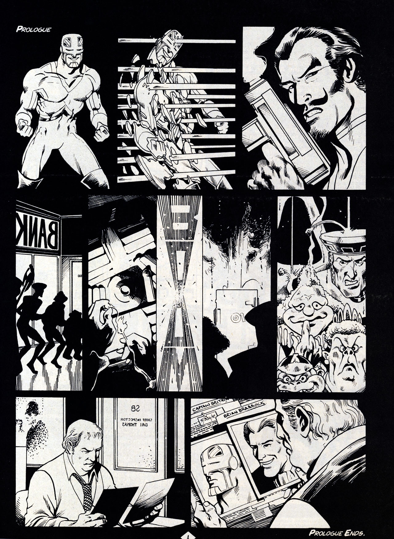 Read online Captain Britain (1985) comic -  Issue #1 - 4