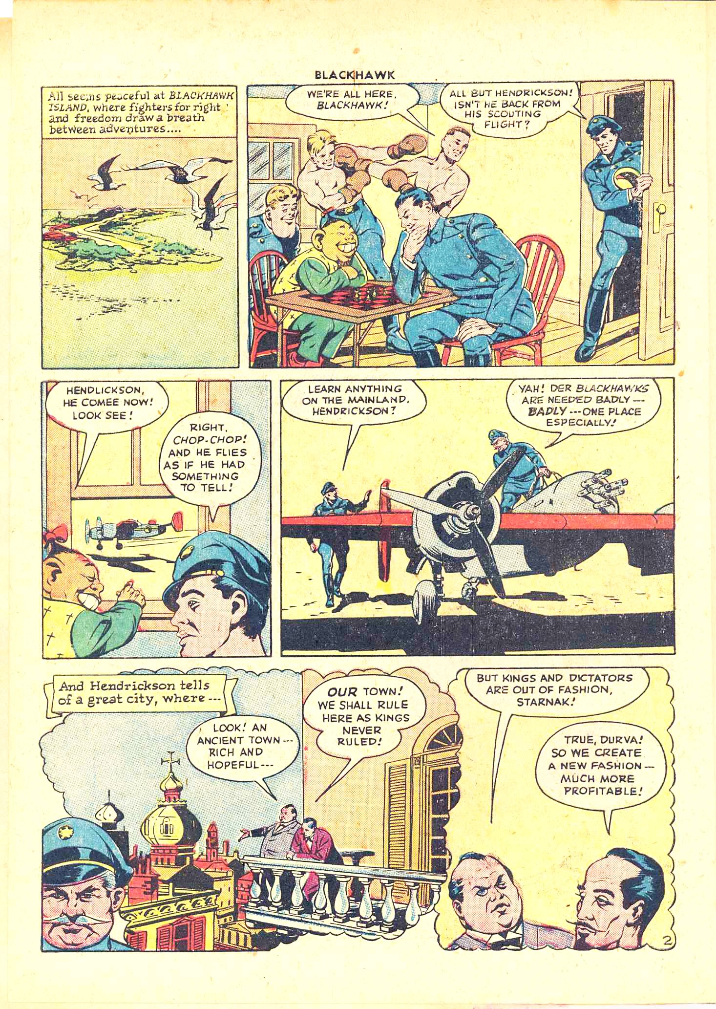 Read online Blackhawk (1957) comic -  Issue #11 - 4