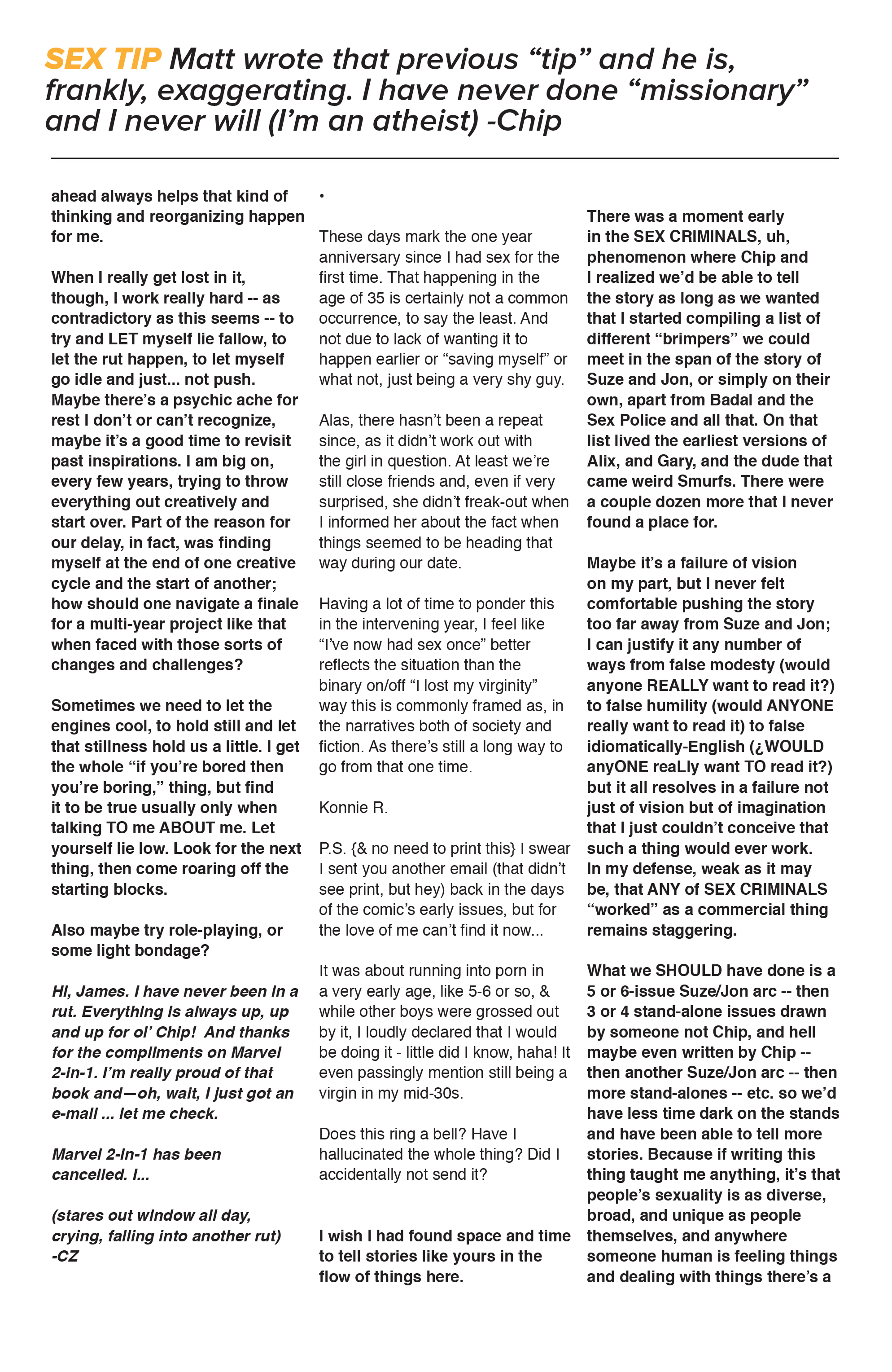 Read online Sex Criminals comic -  Issue #27 - 26