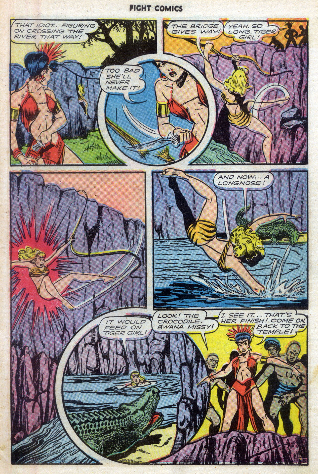 Read online Fight Comics comic -  Issue #50 - 7