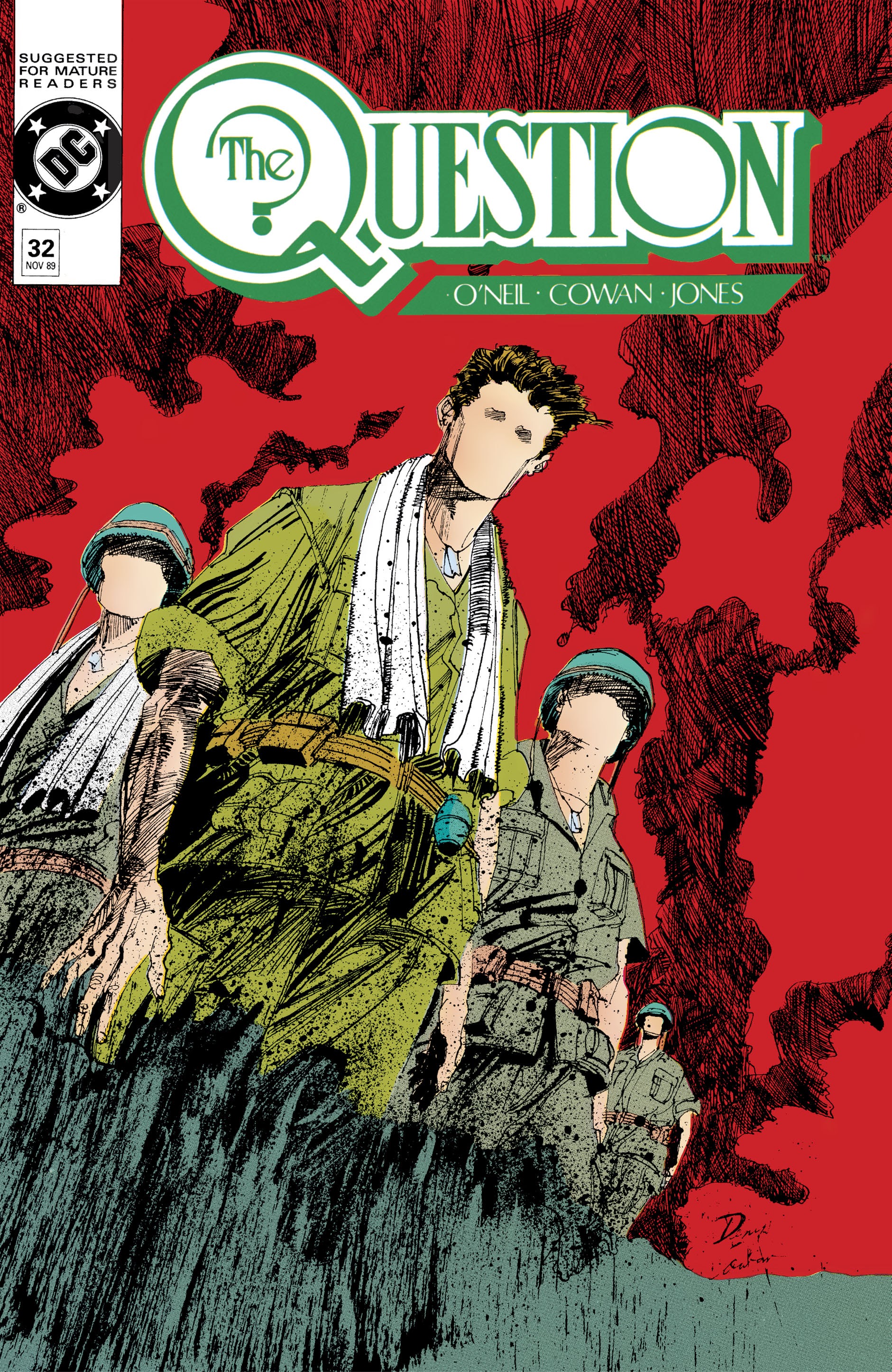 Read online The Question (1987) comic -  Issue #32 - 1