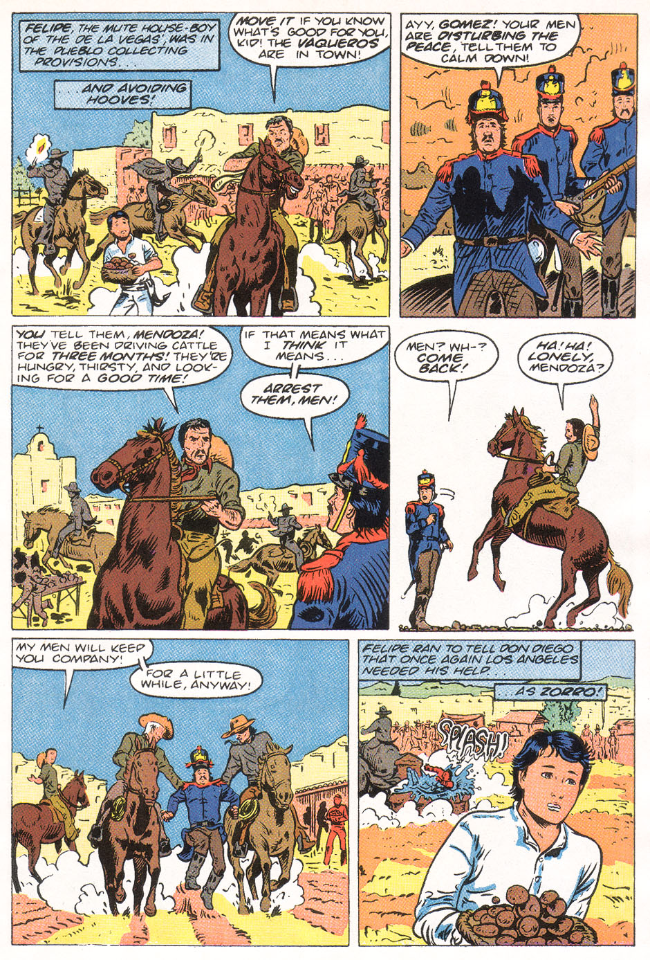 Read online Zorro (1990) comic -  Issue #11 - 11