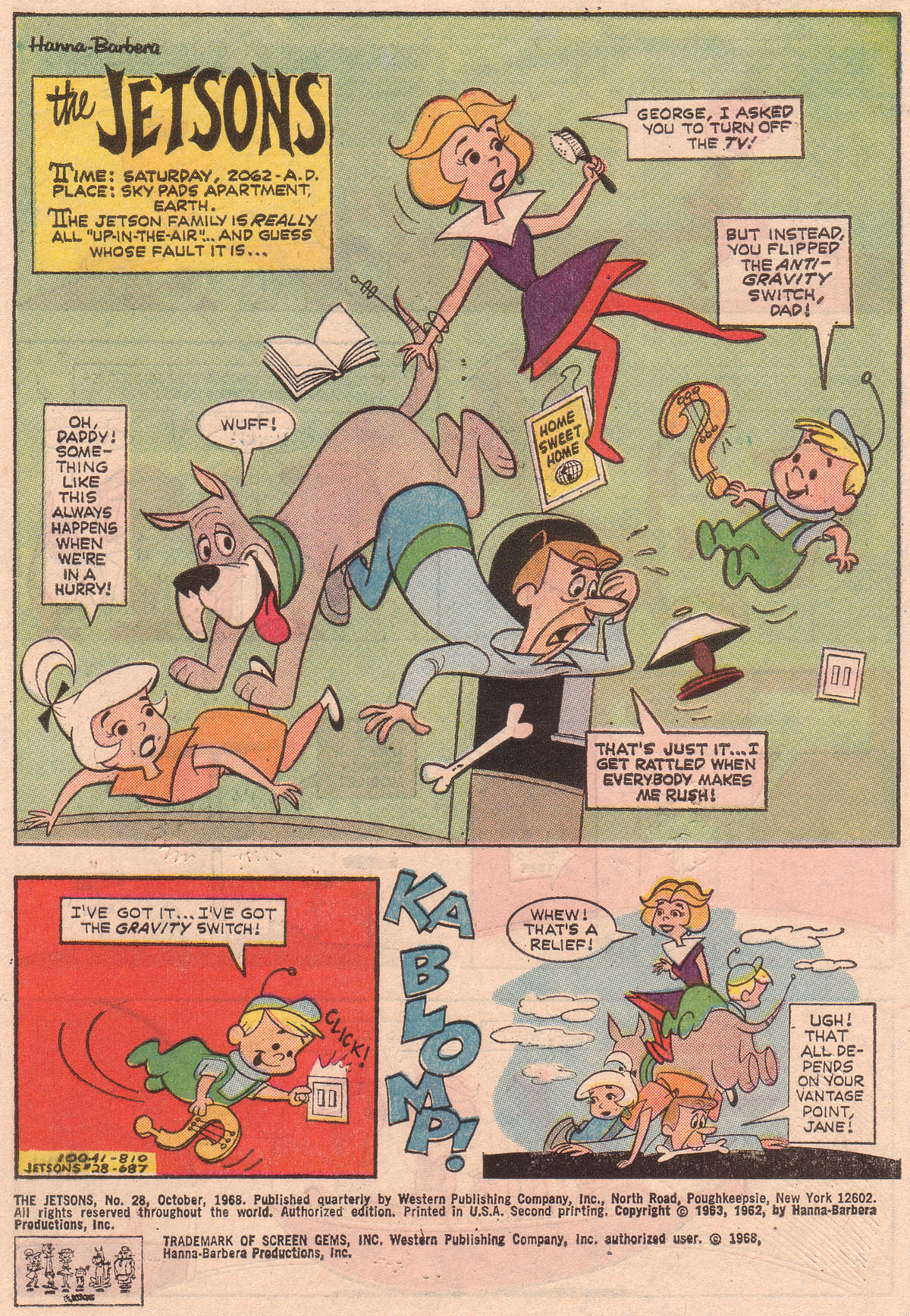 Read online The Jetsons (1963) comic -  Issue #28 - 3