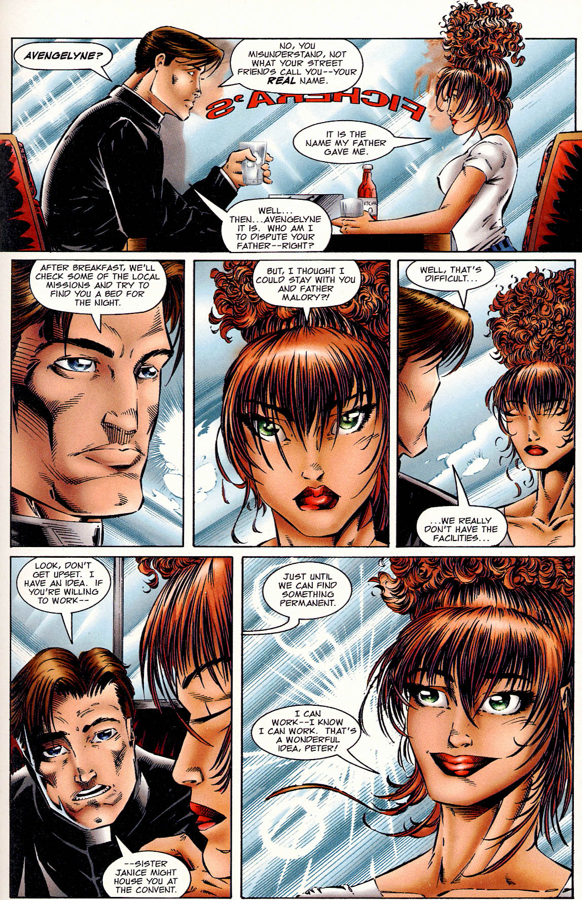 Read online Avengelyne (1995) comic -  Issue #1 - 16