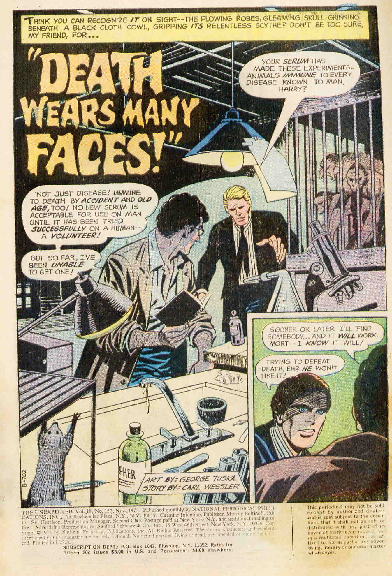 Read online Tales of the Unexpected comic -  Issue #152 - 2