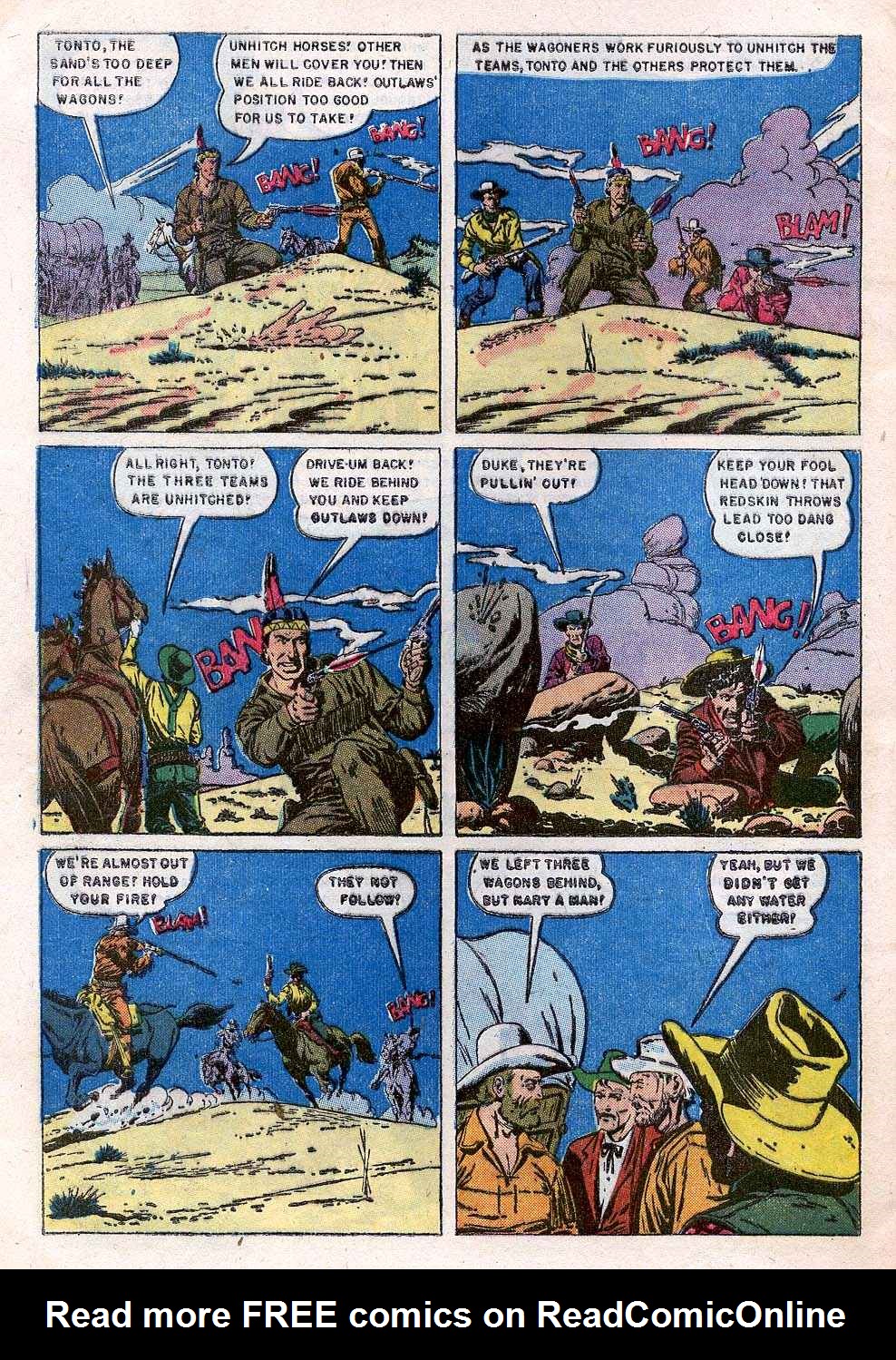 Read online Lone Ranger's Companion Tonto comic -  Issue #13 - 32