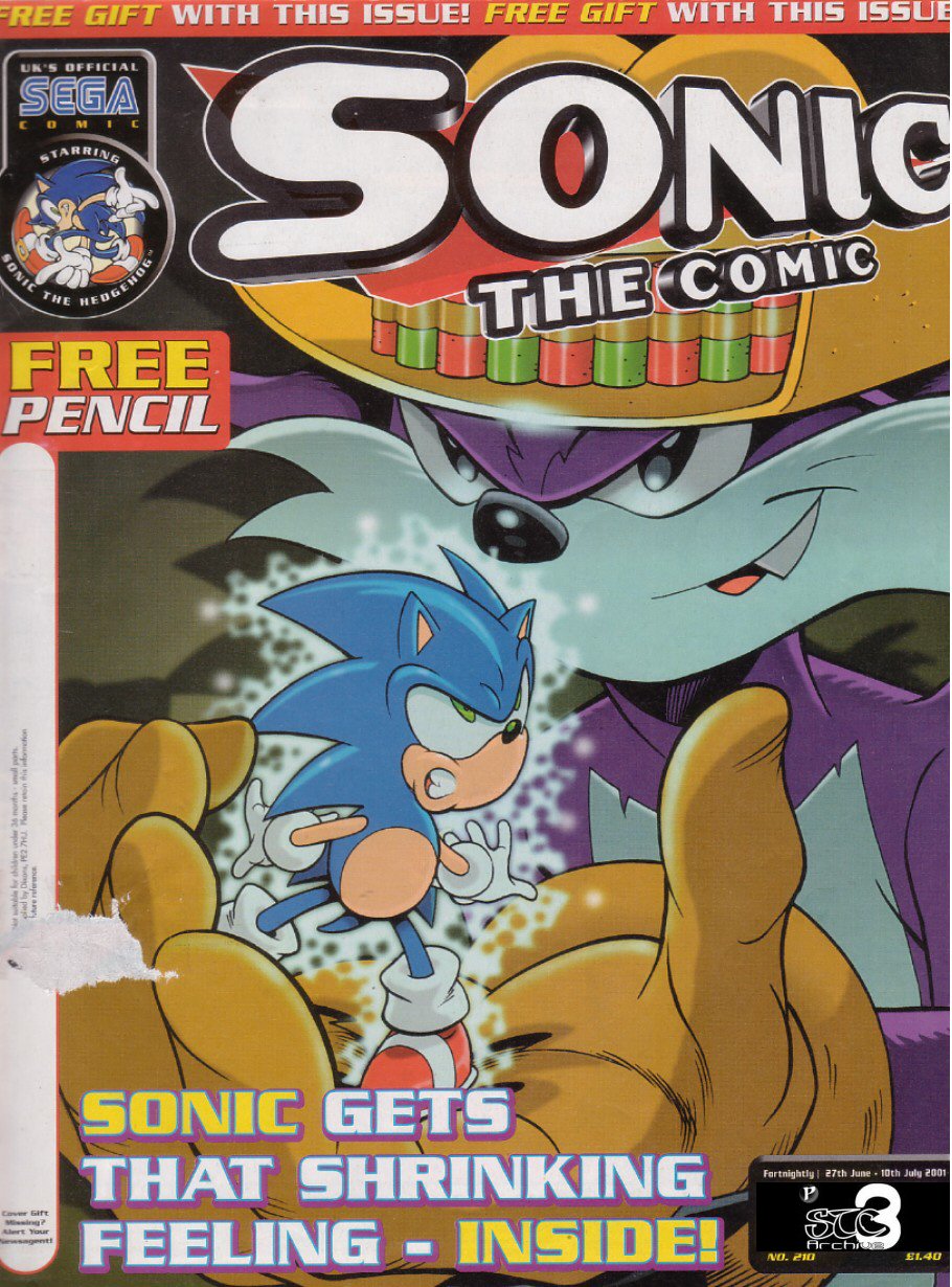 Read online Sonic the Comic comic -  Issue #210 - 1