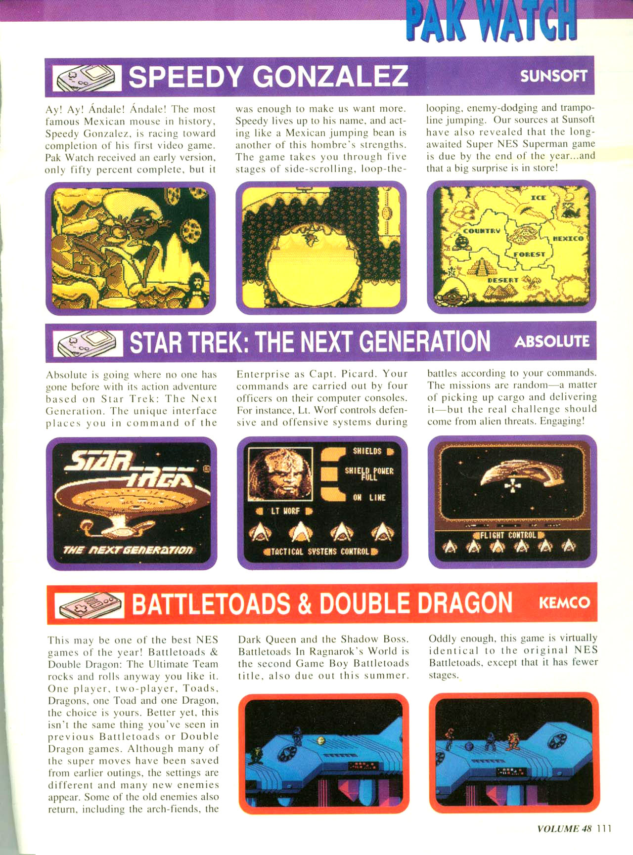 Read online Nintendo Power comic -  Issue #48 - 116