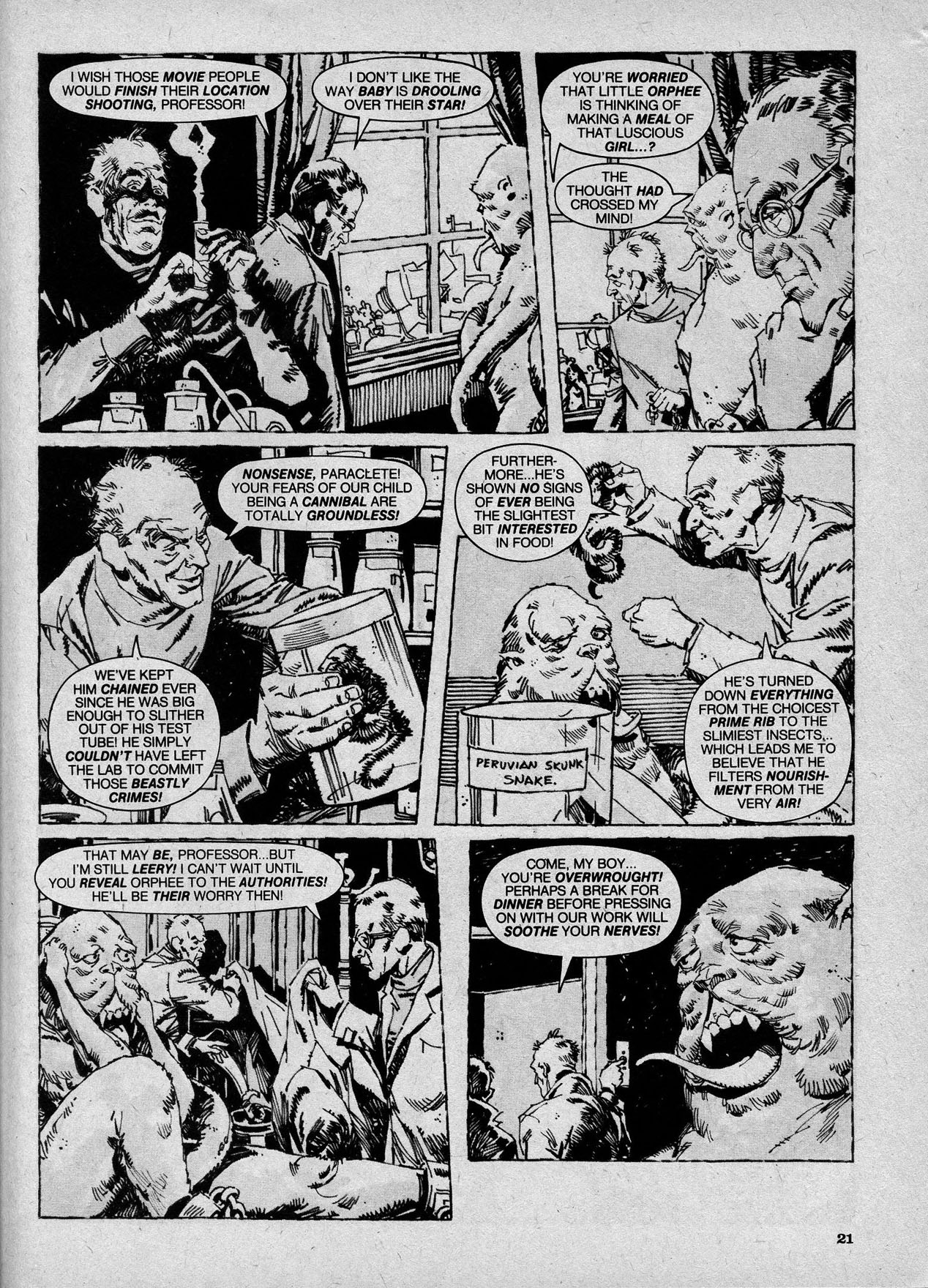 Read online Vampirella (1969) comic -  Issue #105 - 21
