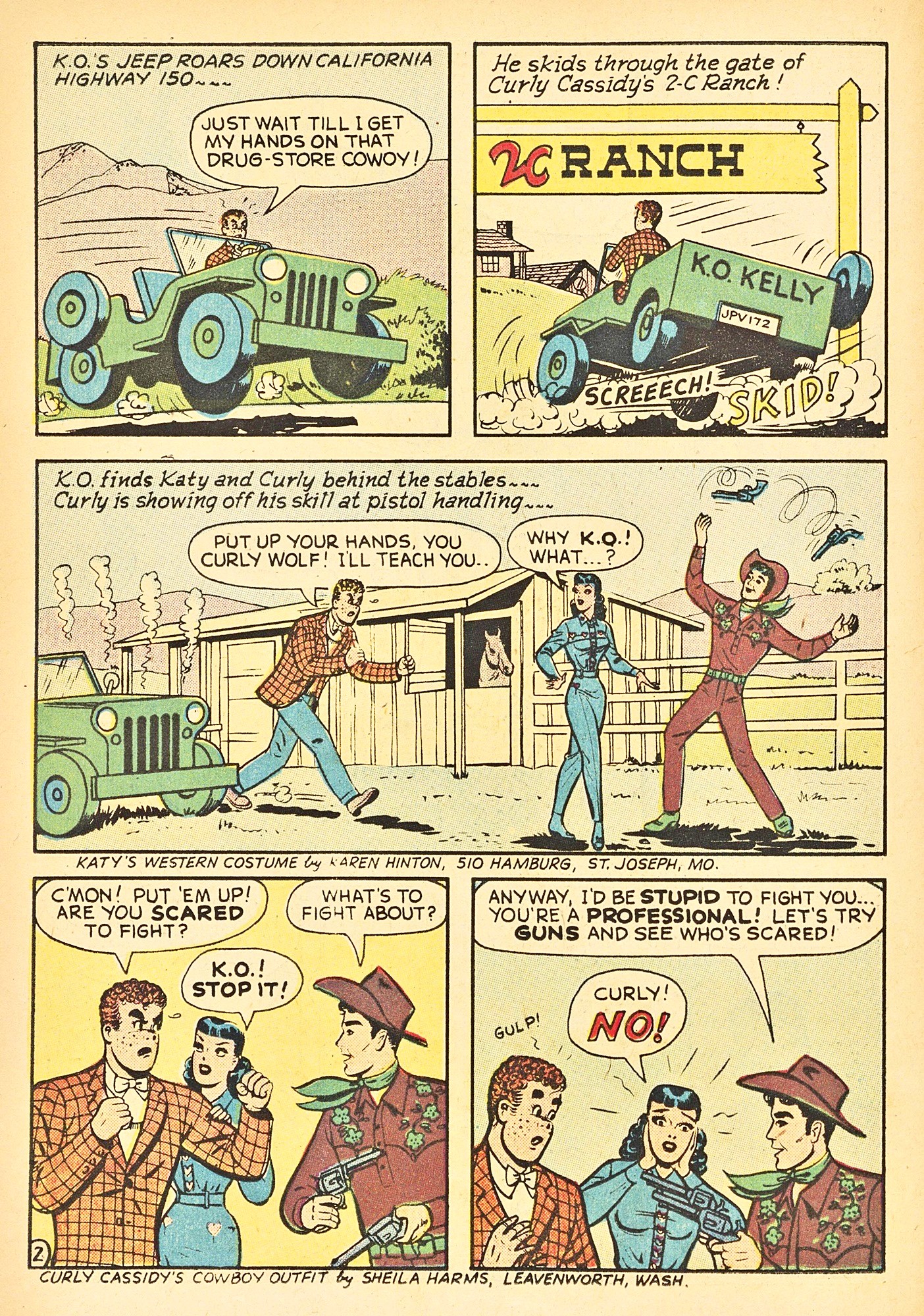 Read online Katy Keene (1949) comic -  Issue #36 - 14
