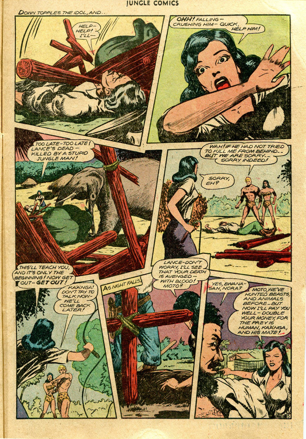 Read online Jungle Comics comic -  Issue #79 - 8