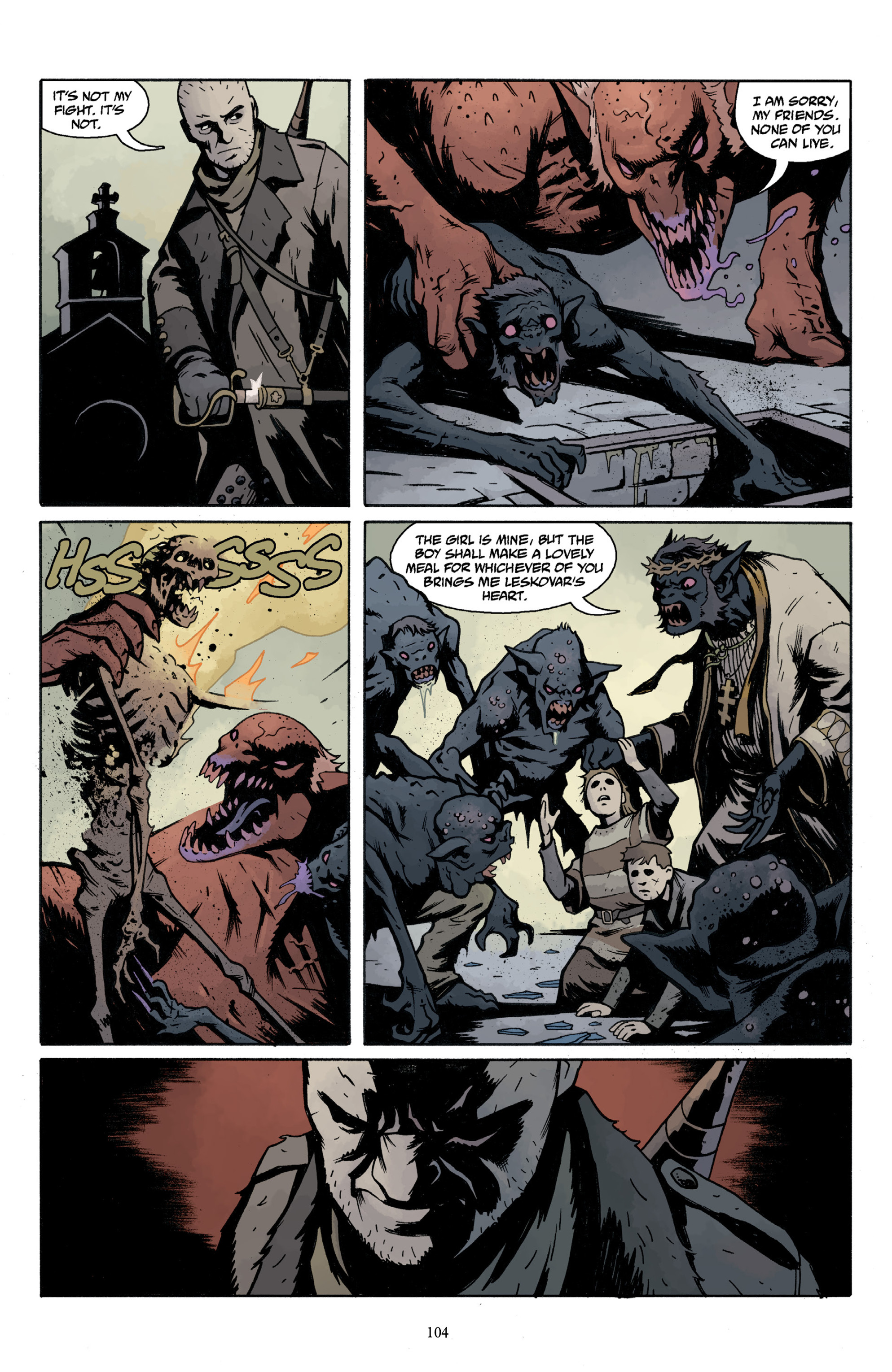 Read online Baltimore Volume 3: A Passing Stranger and Other Stories comic -  Issue # Full - 106