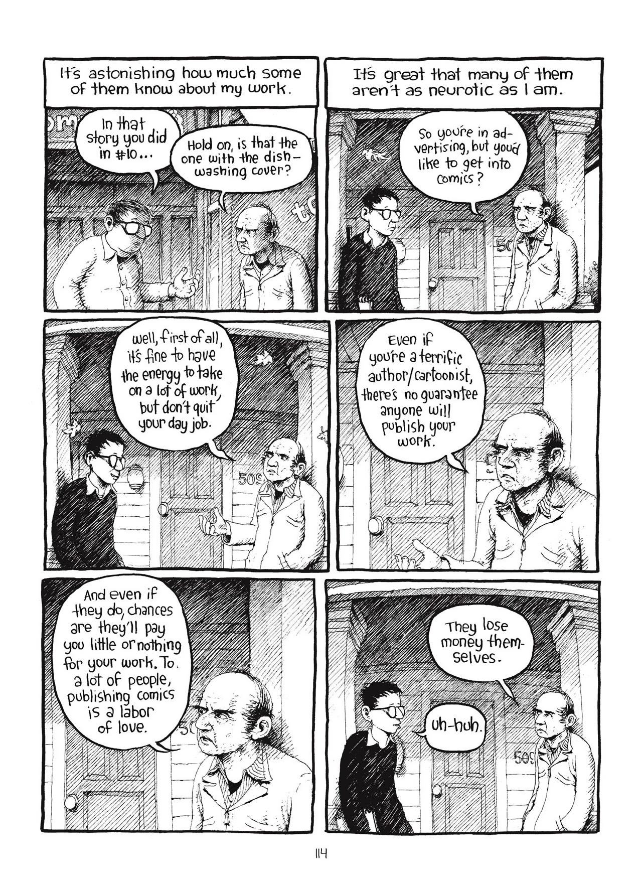 Read online Harvey Pekar's Cleveland comic -  Issue # TPB - 115
