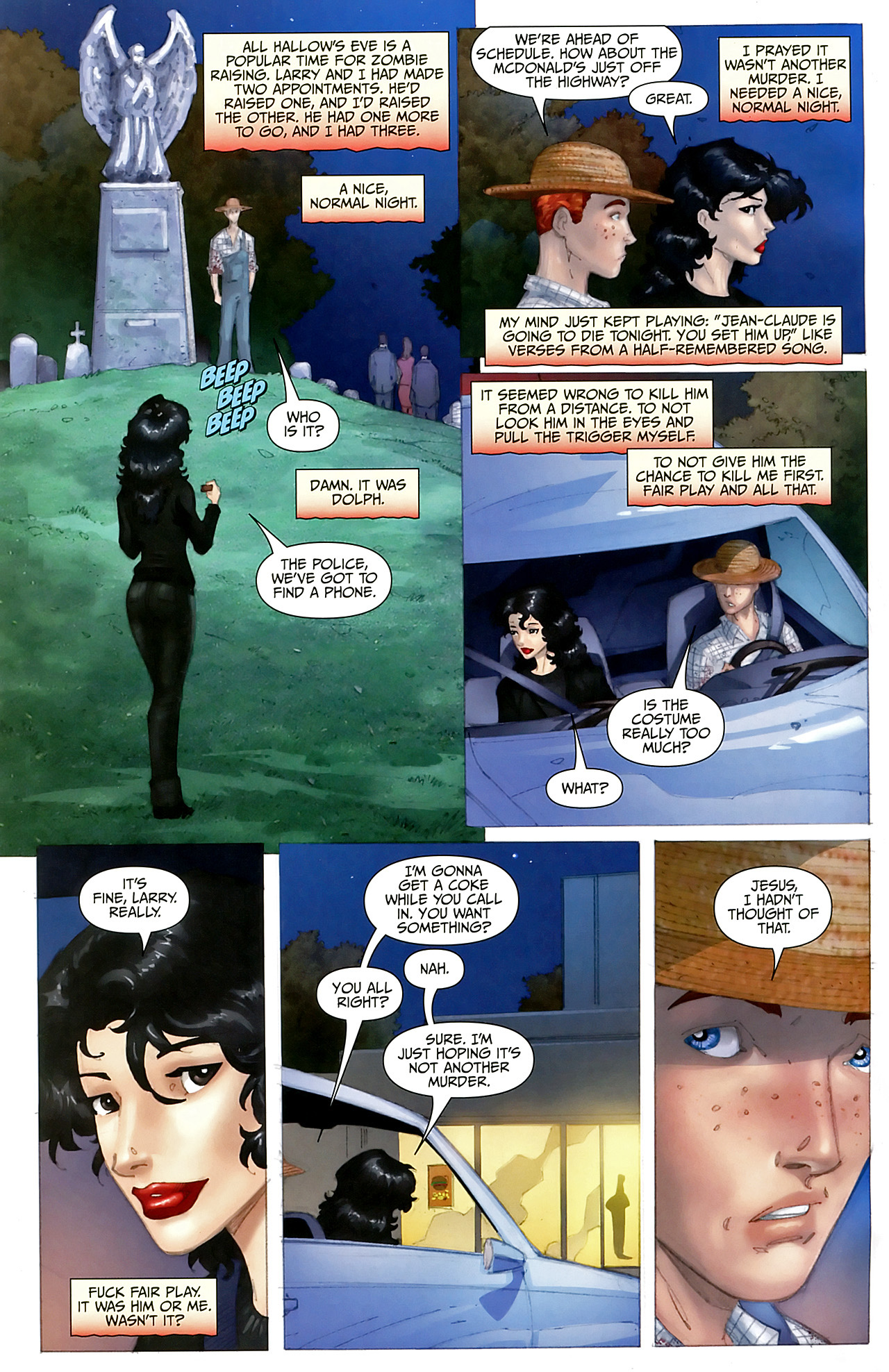 Read online Anita Blake, Vampire Hunter: Circus of the Damned - The Scoundrel comic -  Issue #4 - 3