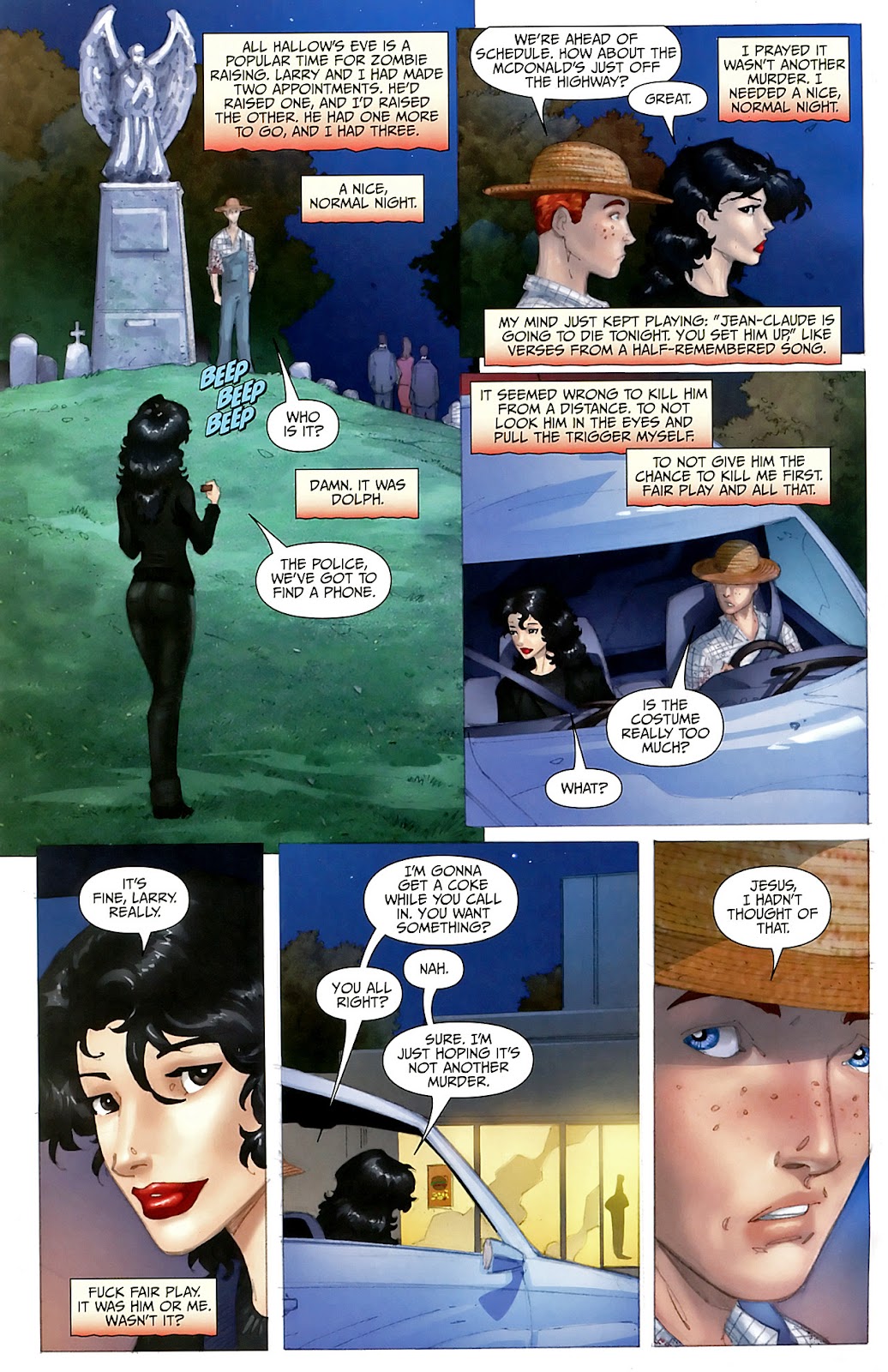 Anita Blake, Vampire Hunter: Circus of the Damned - The Scoundrel issue 4 - Page 3