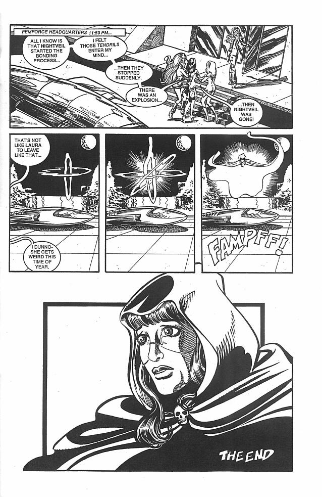 Read online Femforce: Rampaging She-Cat! comic -  Issue # Full - 42