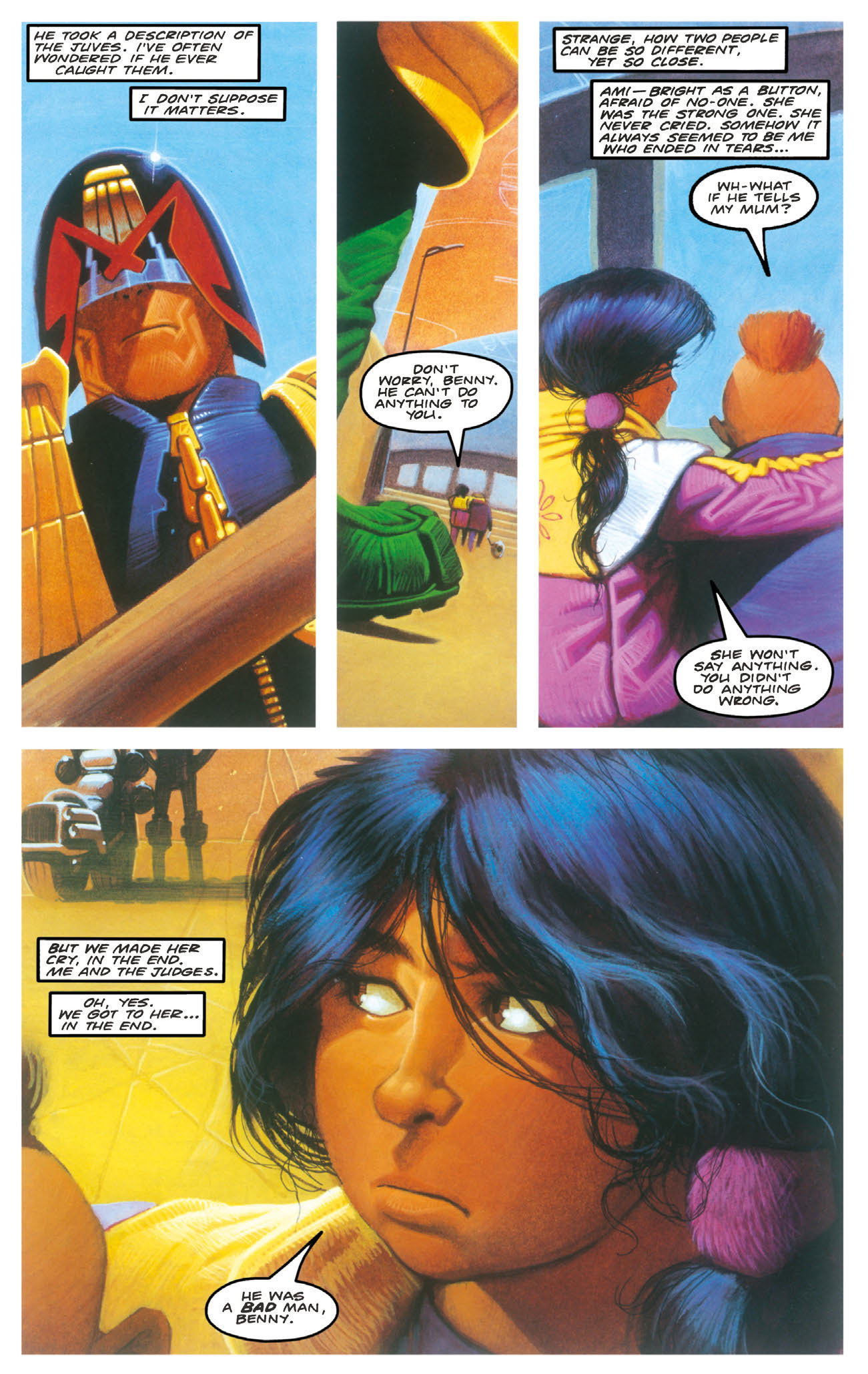 Read online Essential Judge Dredd: America comic -  Issue # TPB (Part 1) - 54