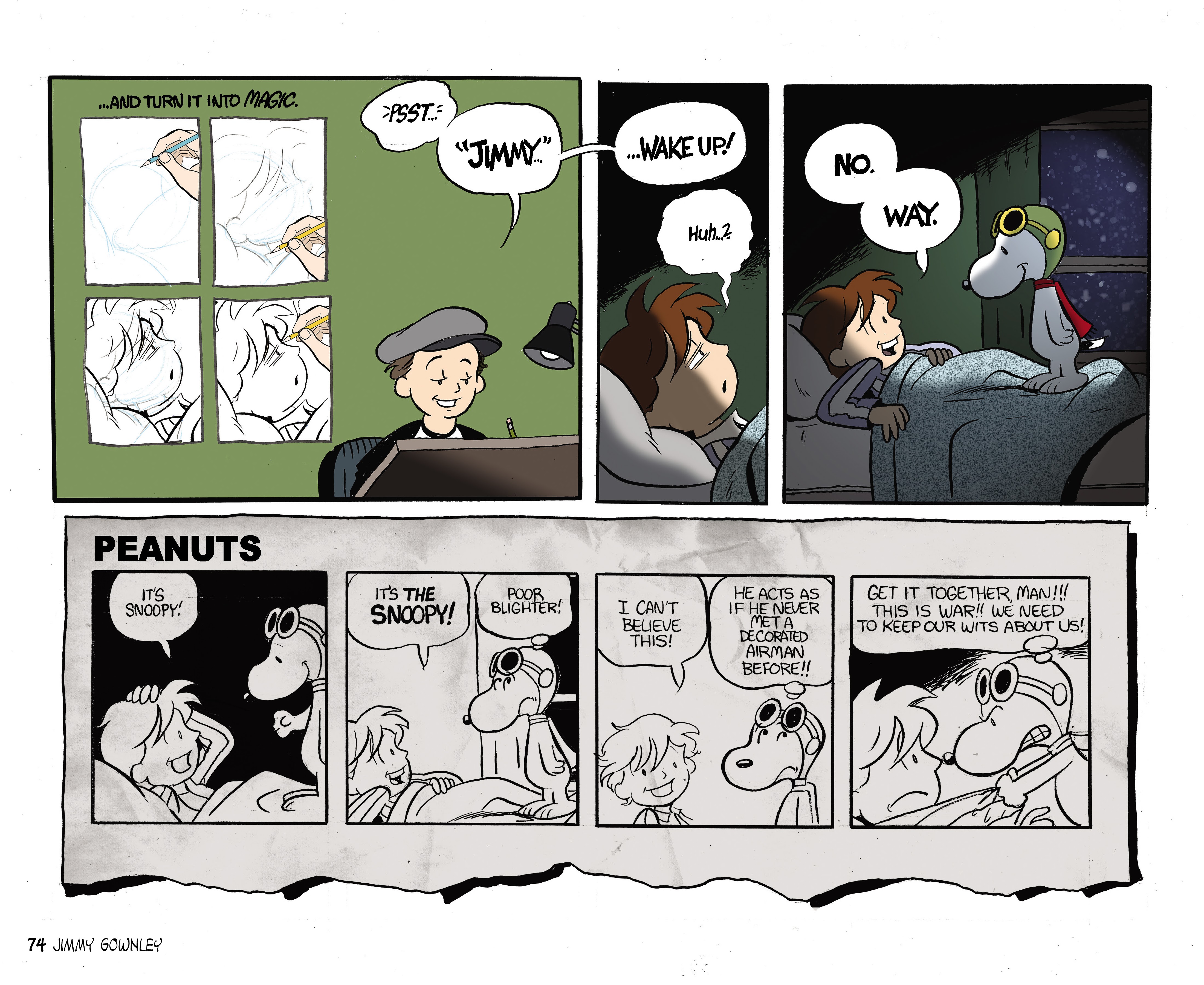 Read online Peanuts: A Tribute to Charles M. Schulz comic -  Issue # TPB (Part 1) - 76