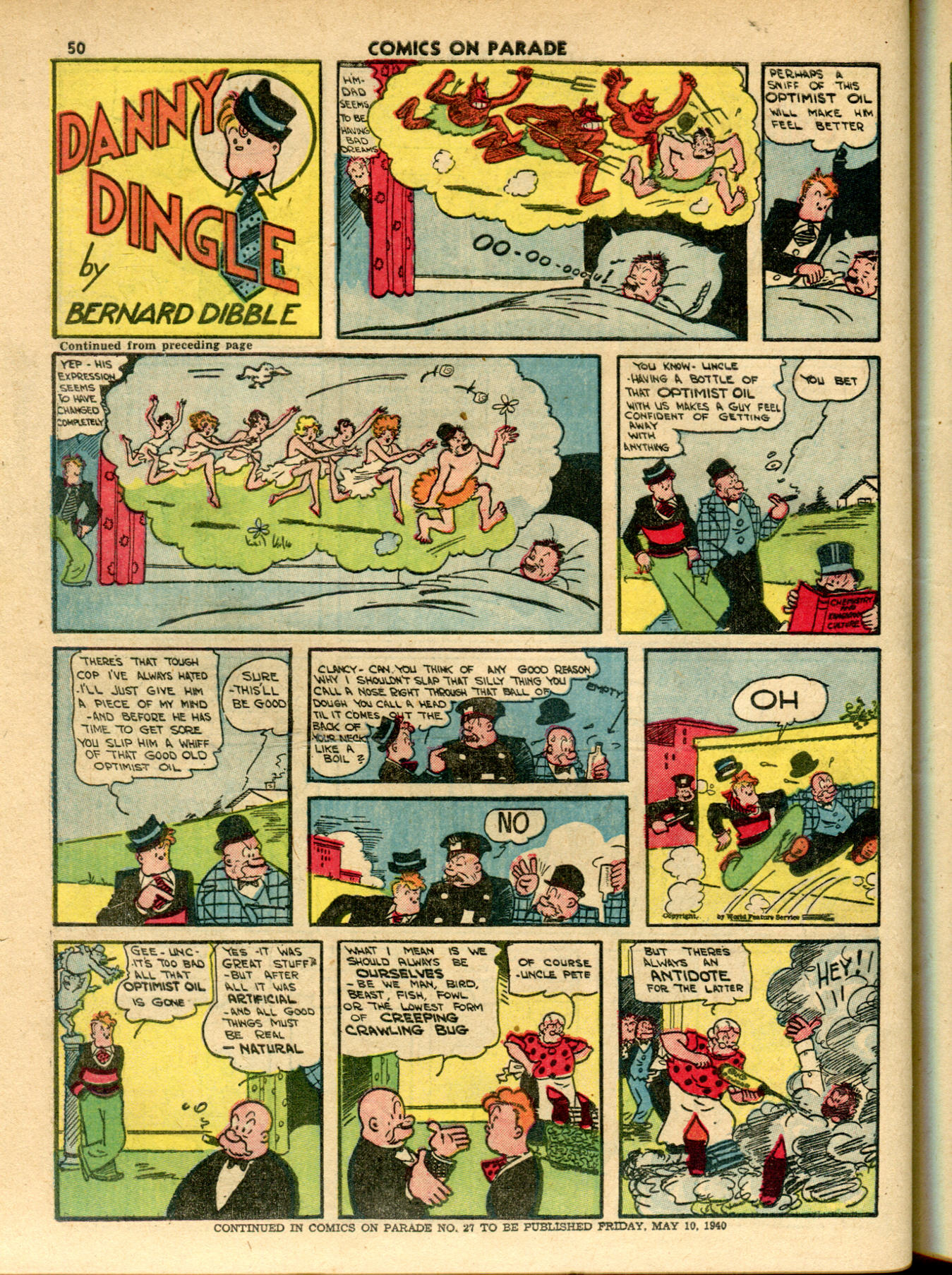 Read online Comics on Parade comic -  Issue #26 - 52