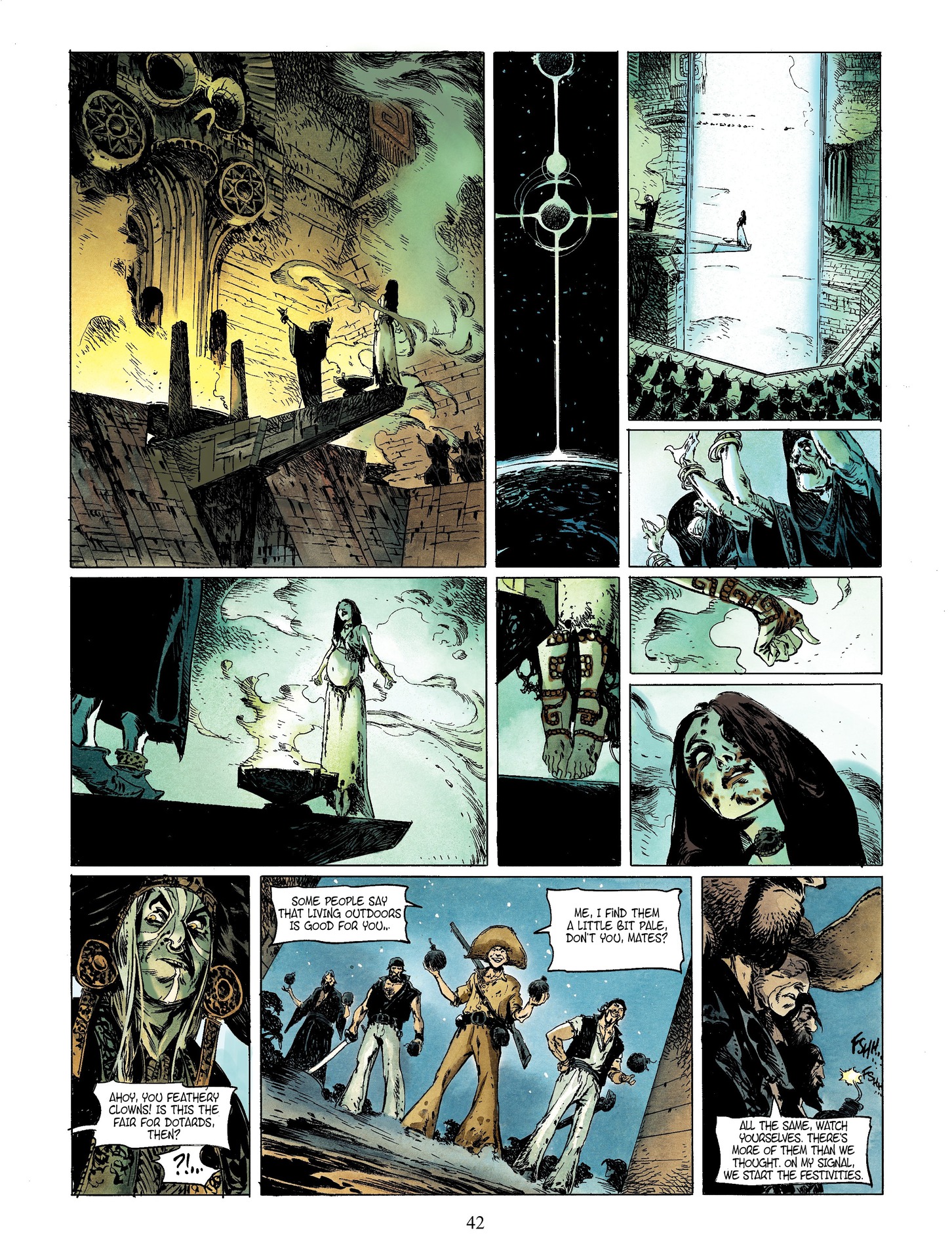 Read online Long John Silver comic -  Issue #4 - 44