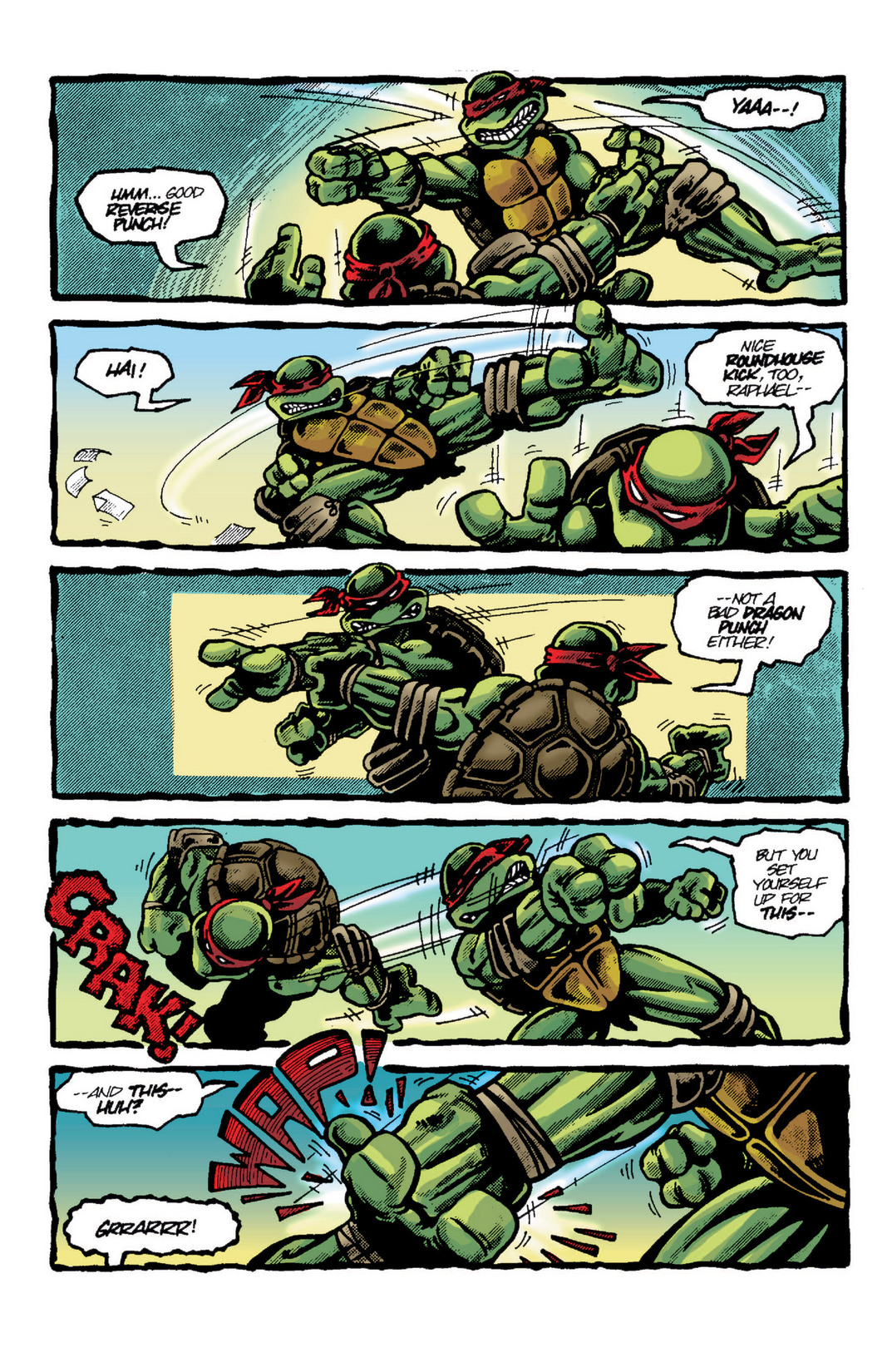 Read online Teenage Mutant Ninja Turtles Color Classics: Raphael Micro-Series One-Shot comic -  Issue # Full - 5