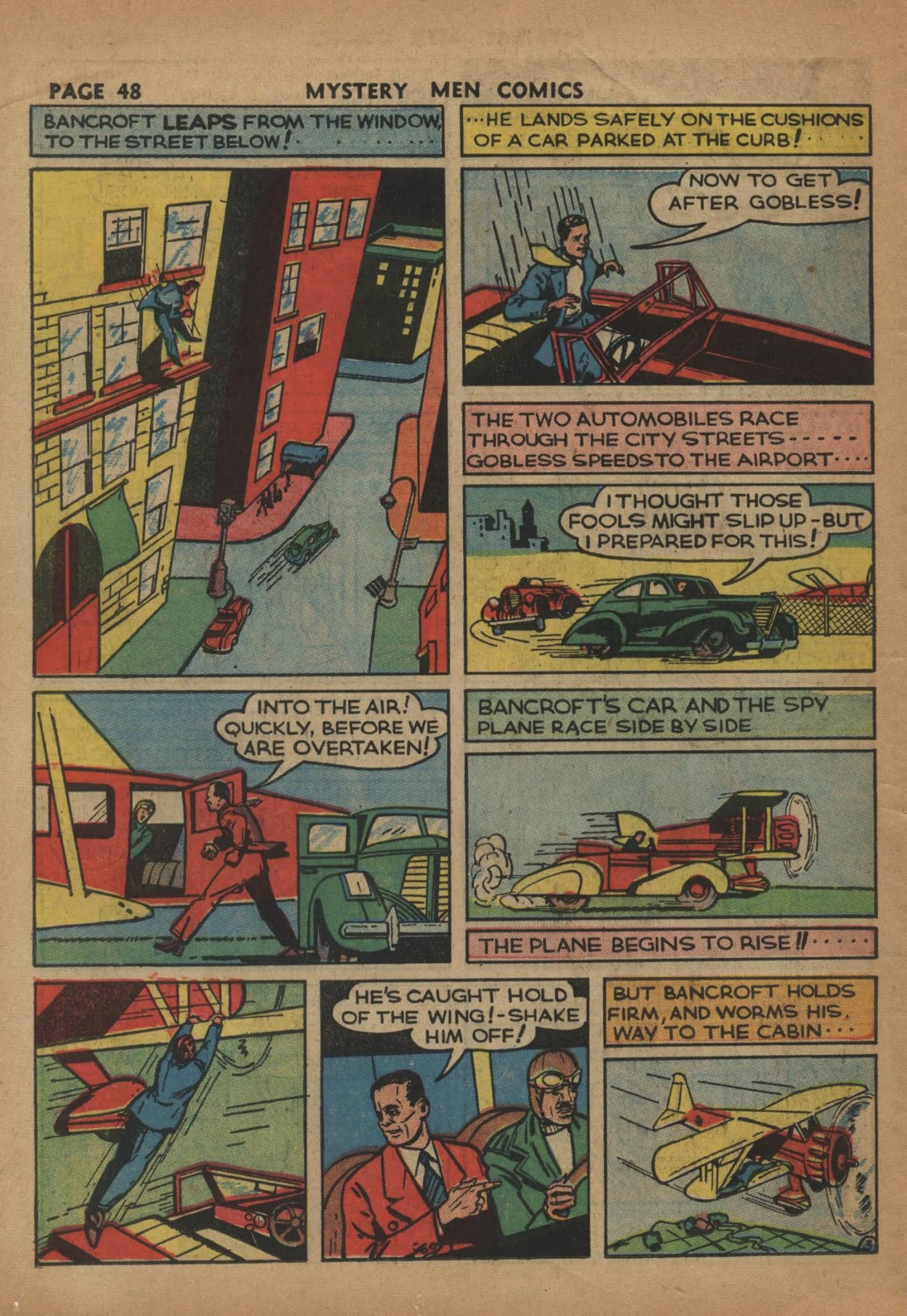Read online Mystery Men Comics comic -  Issue #5 - 50