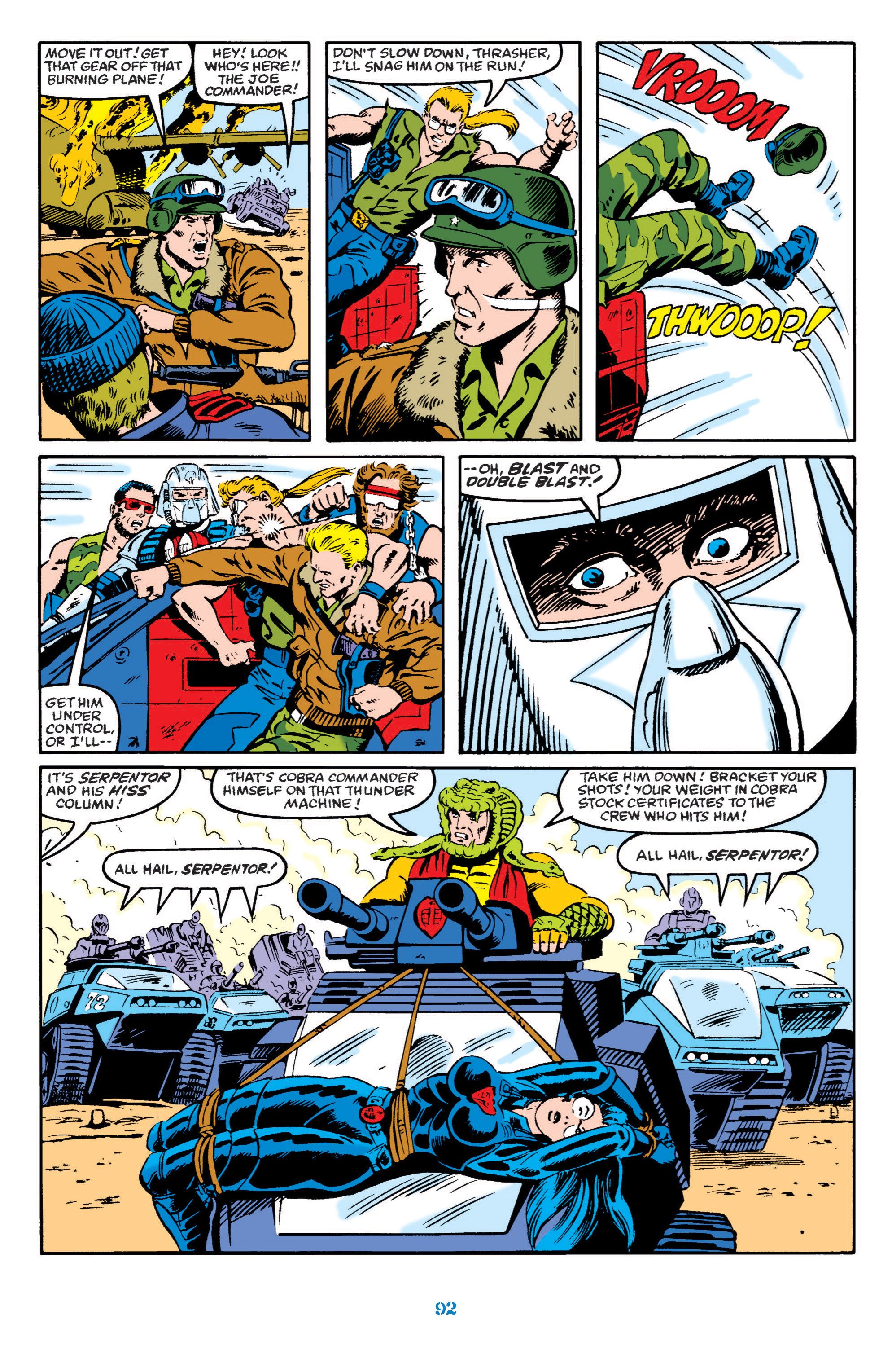 Read online Classic G.I. Joe comic -  Issue # TPB 8 (Part 1) - 93