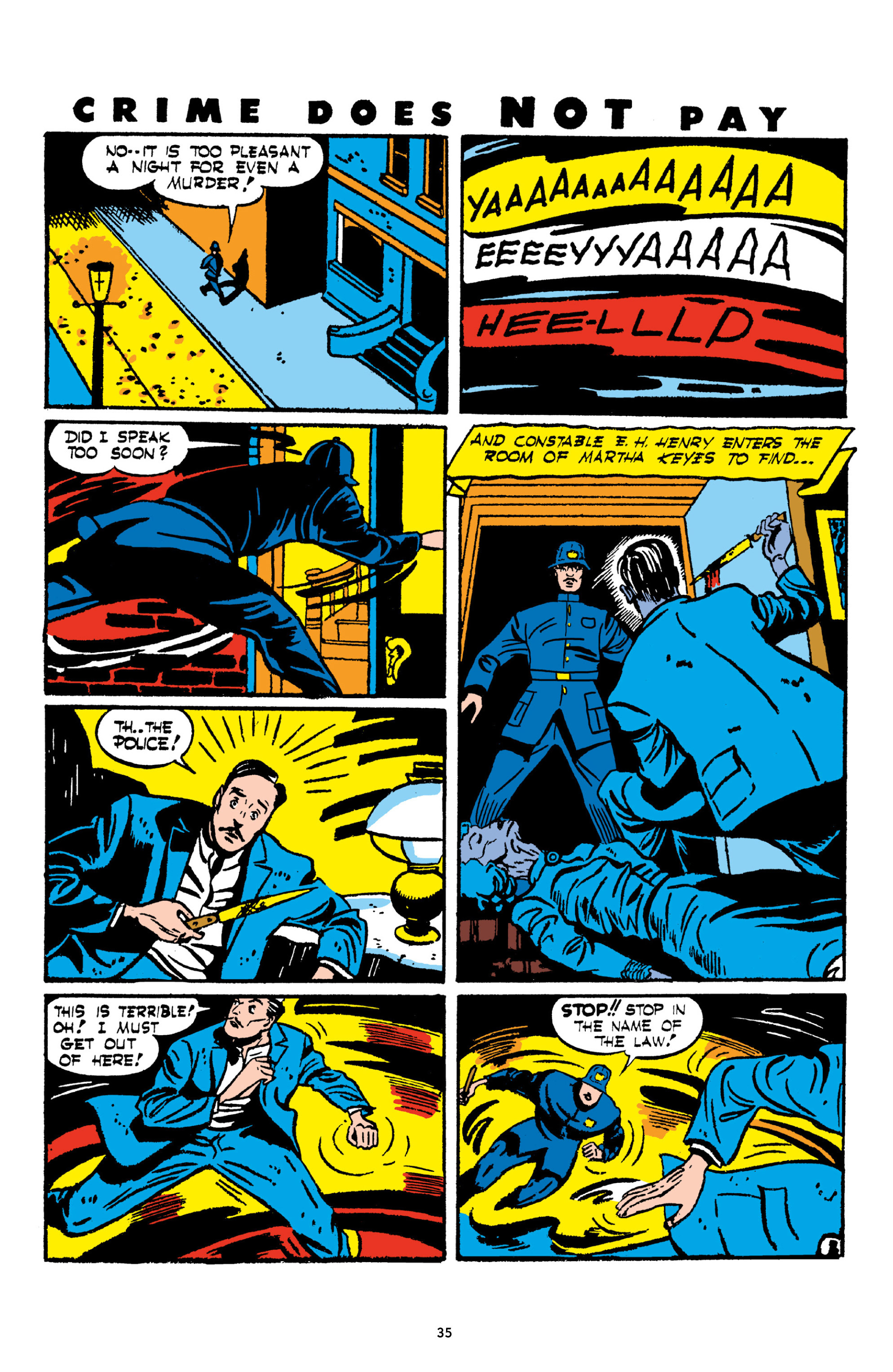 Read online Crime Does Not Pay Archives comic -  Issue # TPB 2 (Part 1) - 35