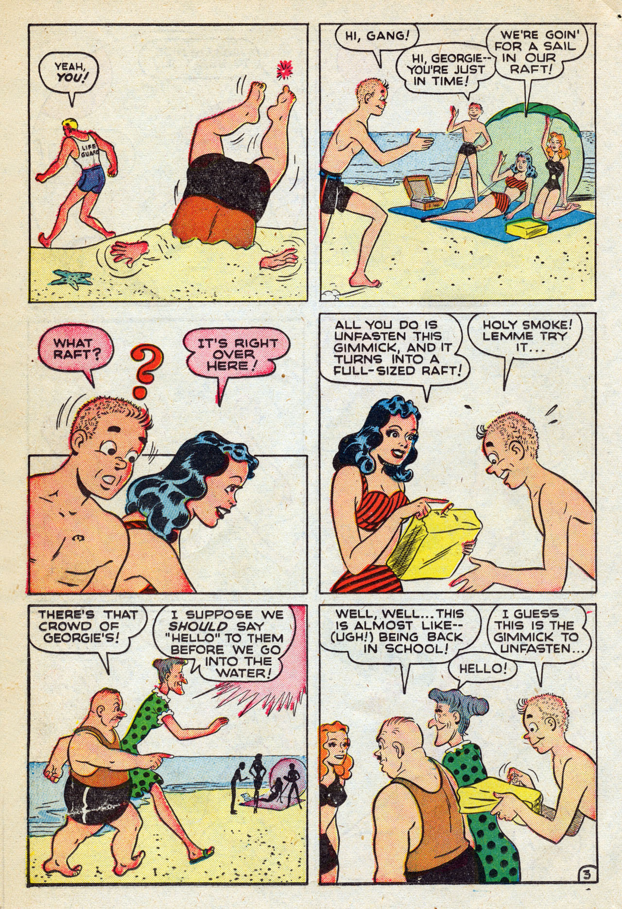Read online Willie Comics (1946) comic -  Issue #19 - 22