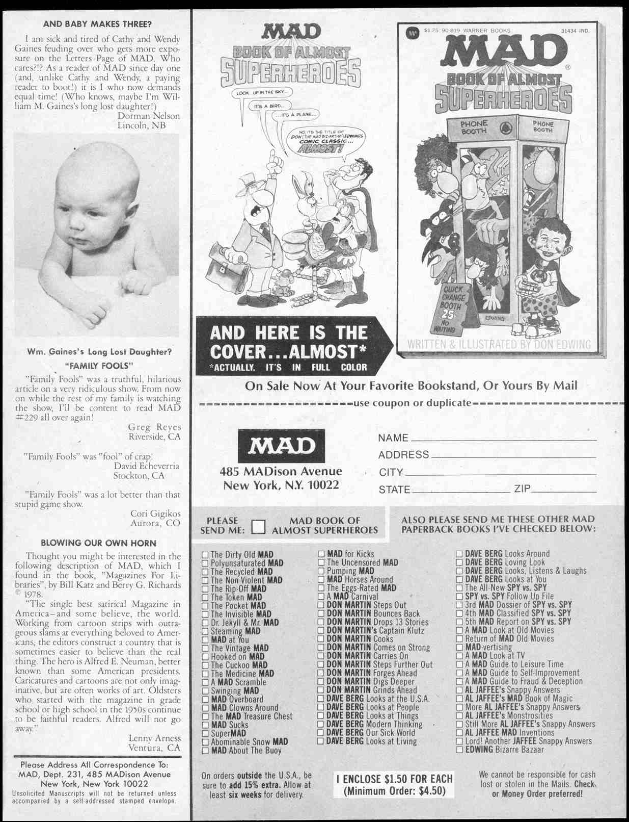 Read online MAD comic -  Issue #231 - 5