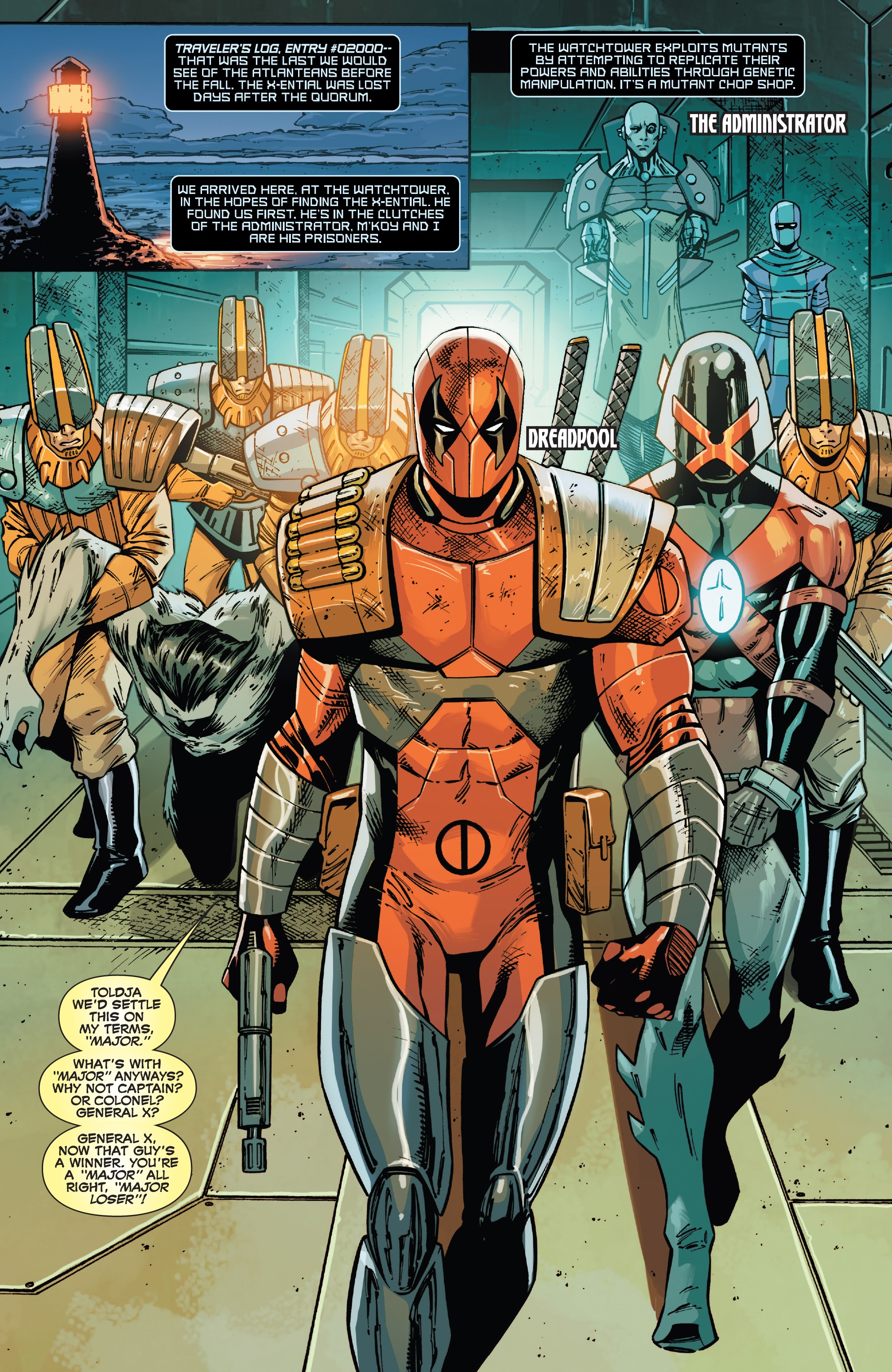 Read online Major X comic -  Issue #4 - 8