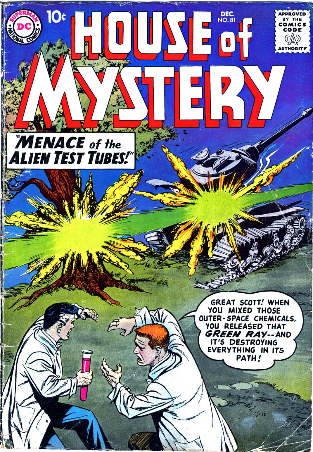 Read online House of Mystery (1951) comic -  Issue #81 - 1