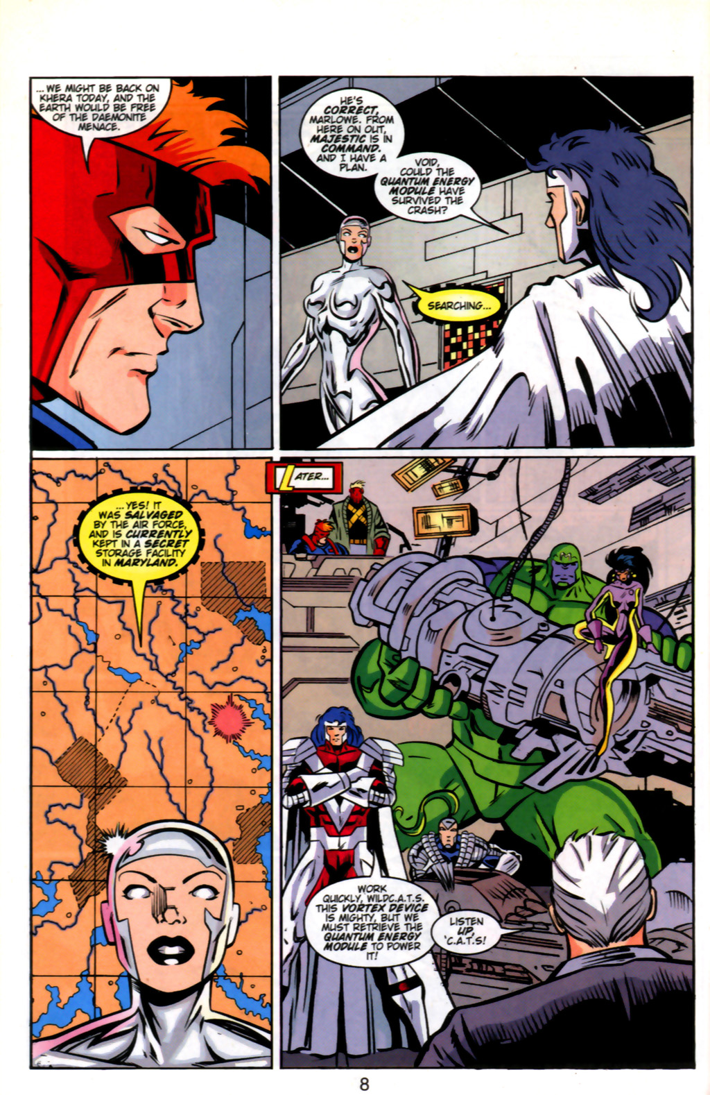 Read online WildC.A.T.s Adventures comic -  Issue #6 - 8