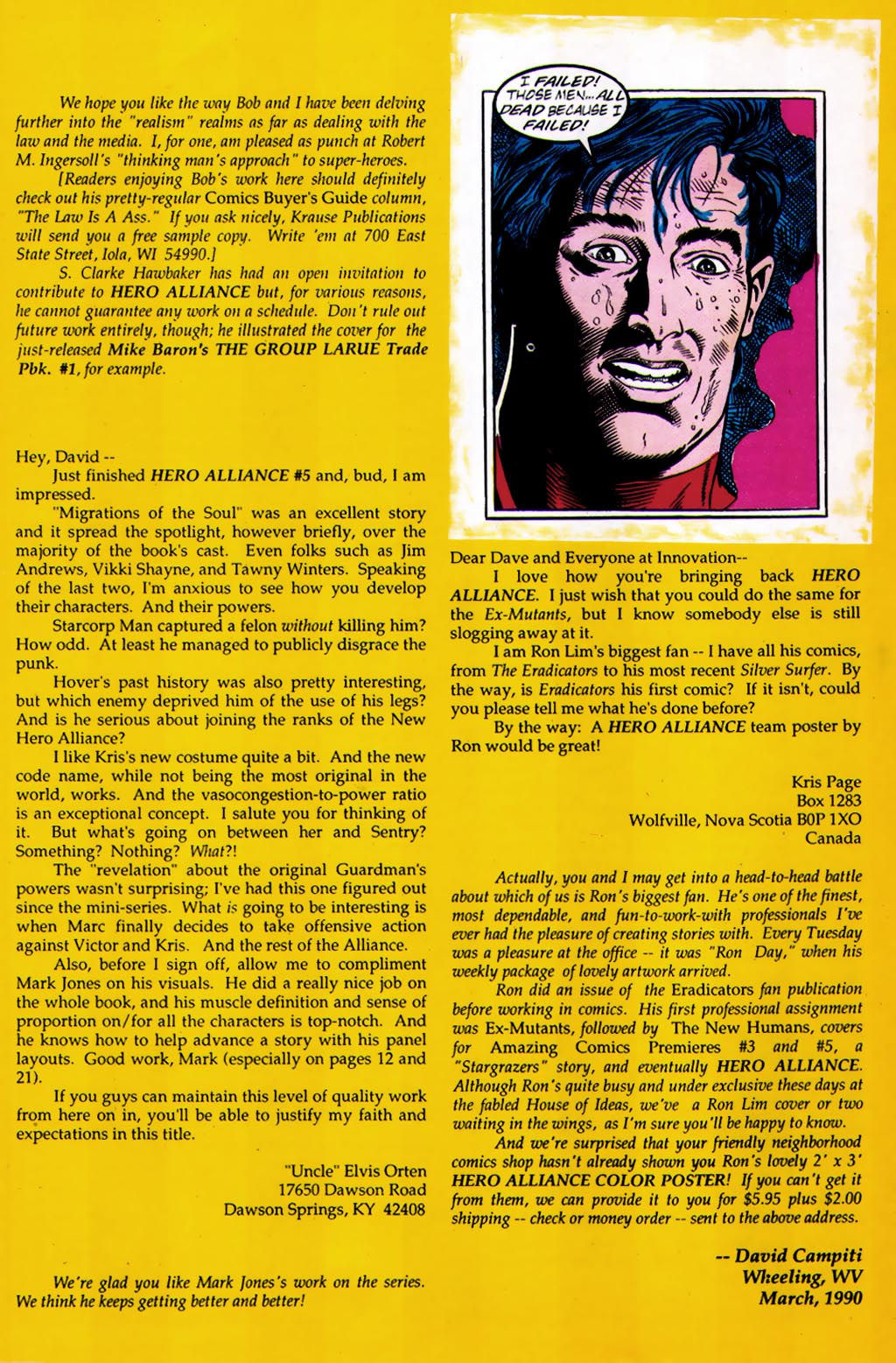 Read online Hero Alliance (1989) comic -  Issue #8 - 20