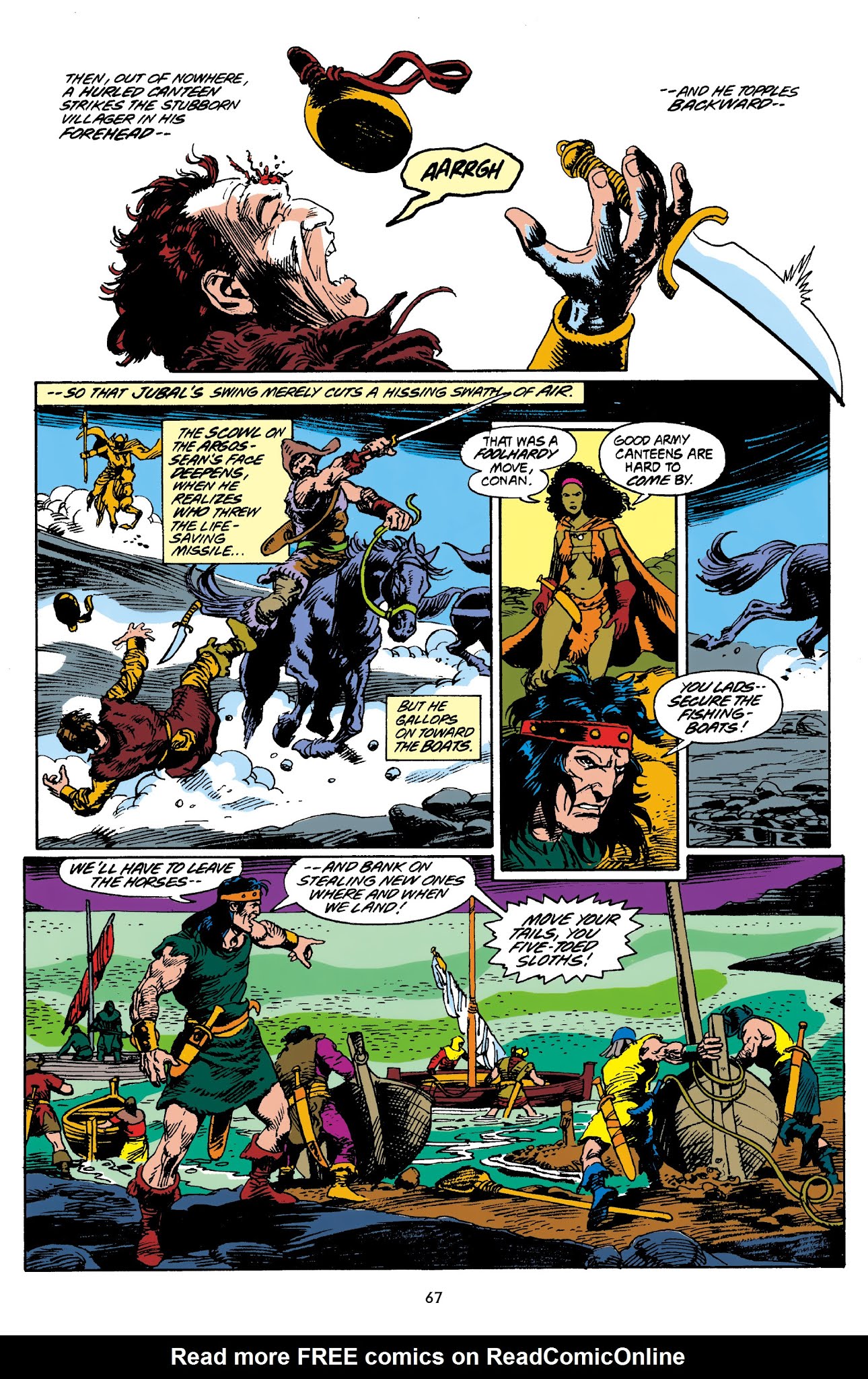 Read online The Chronicles of Conan comic -  Issue # TPB 34 (Part 1) - 63